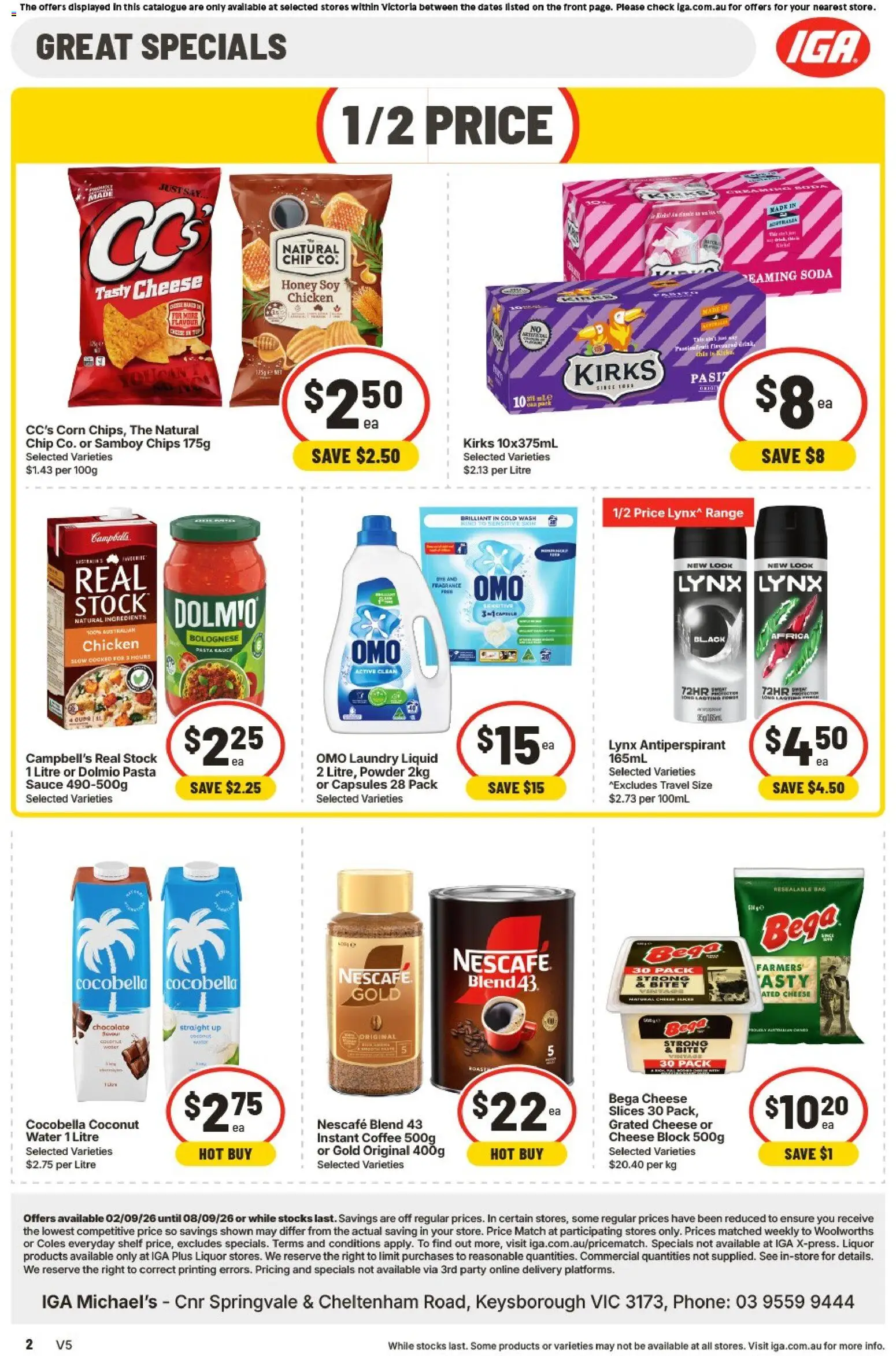 IGA catalogue - valid from 01/09/2026 | Page: 9