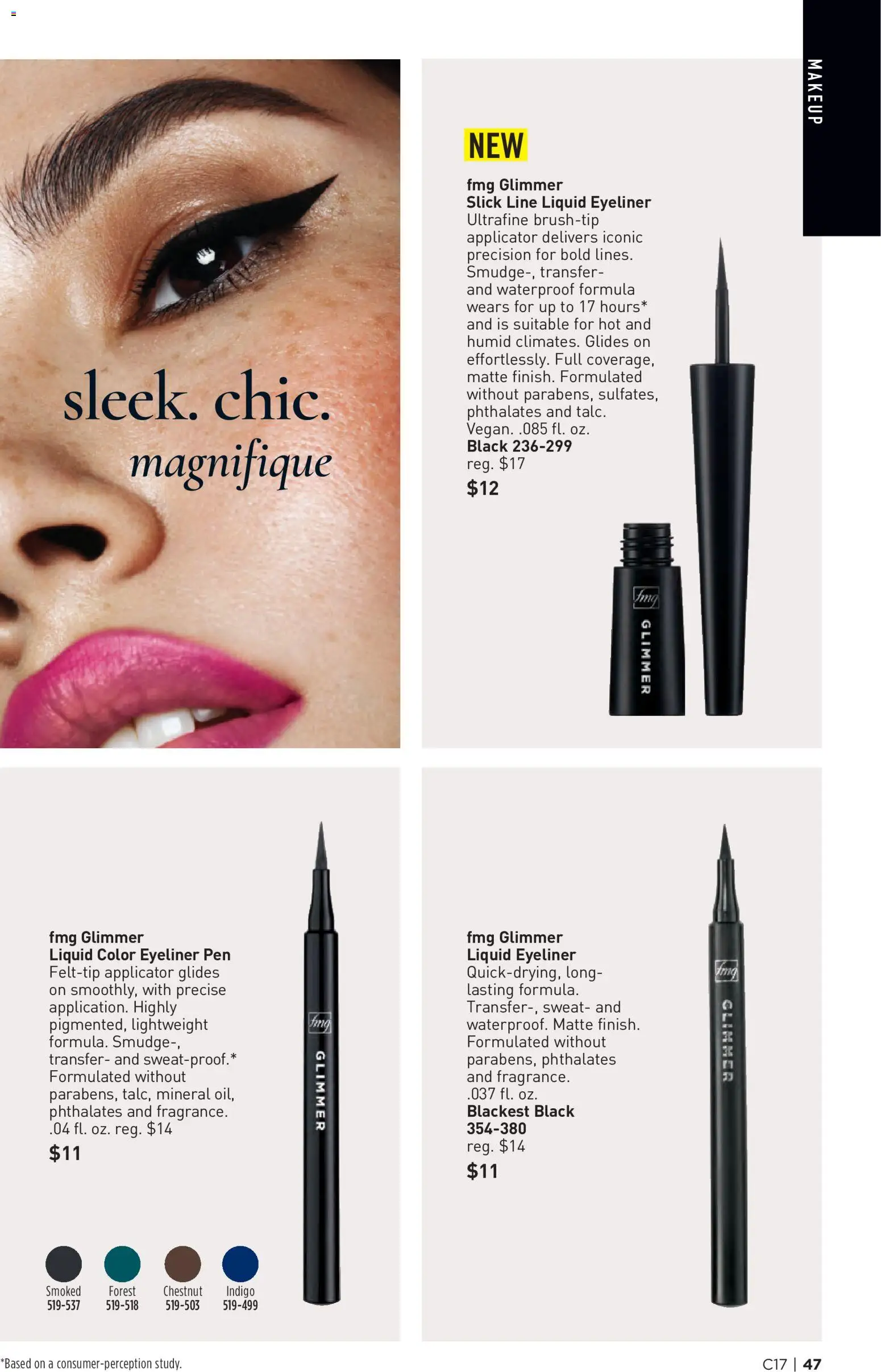 Avon Brochure - valid from 08/12/2026 | Page: 47 | Products: Pen, Fragrance, Eyeliner