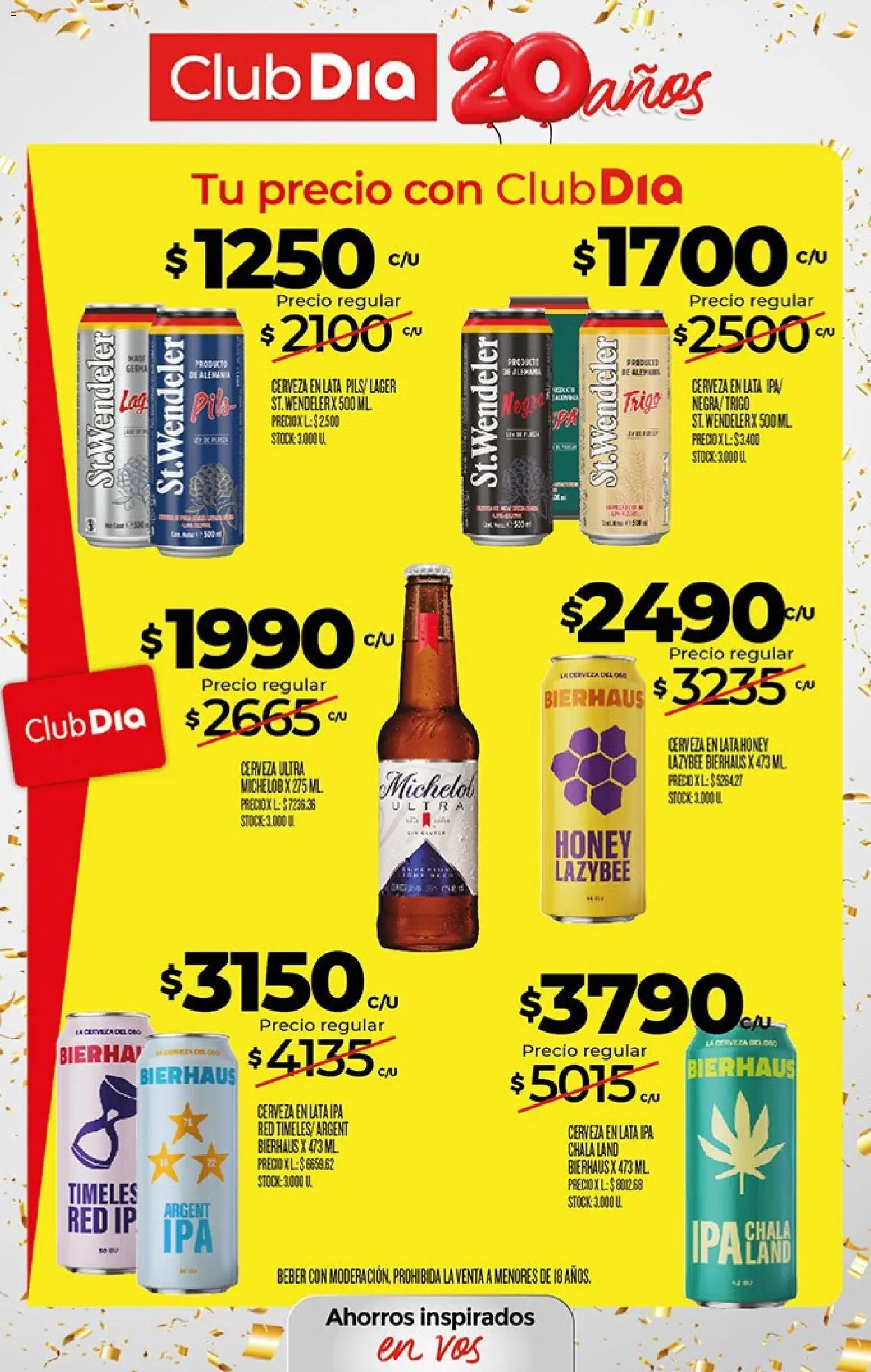 Supermercado DIA Ofertas │ válido desde el 30/09/2026 | Página: 35 | Productos: Cerveza en lata, Cerveza