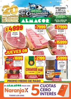 Vista previa Almacor catálogo válido desde el 09/07/2026