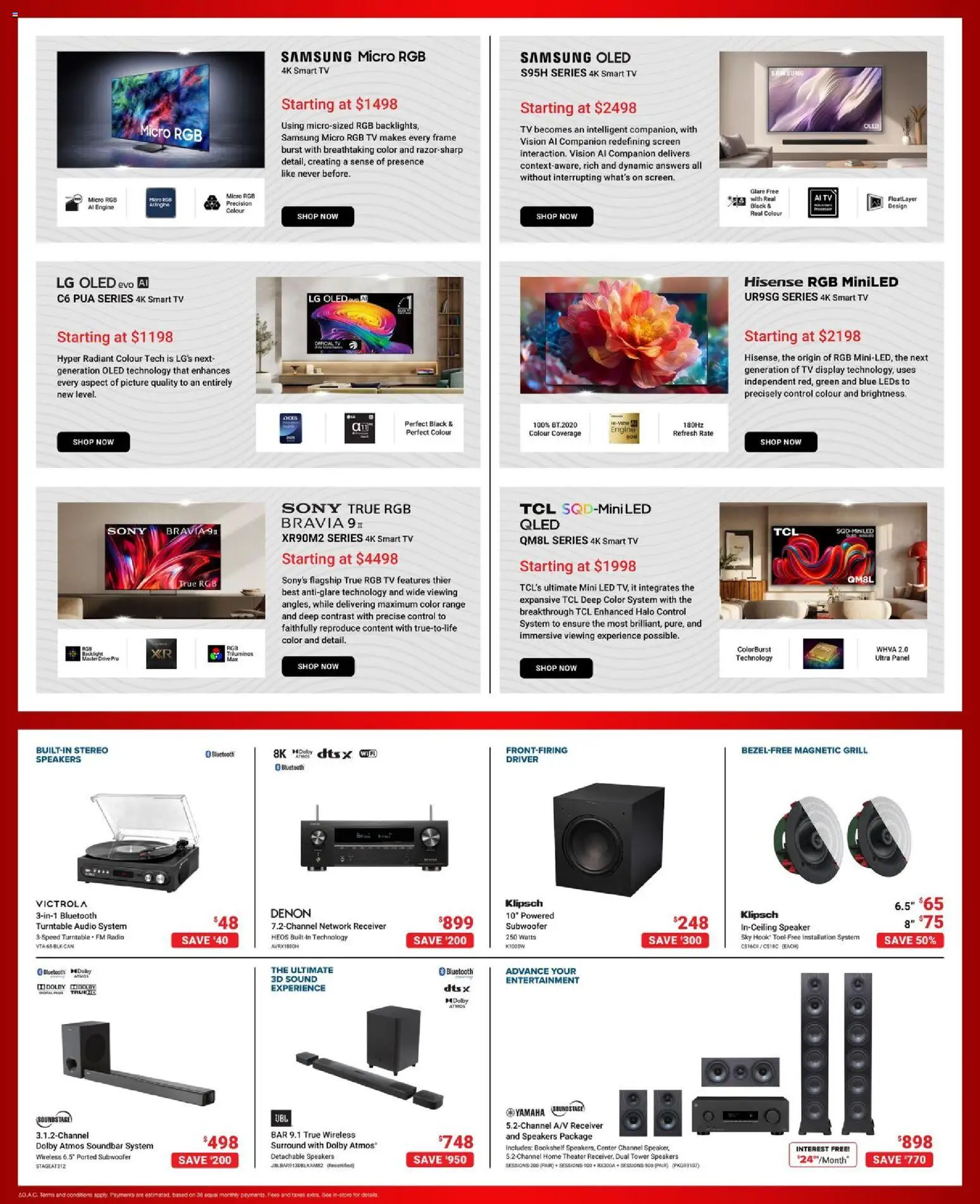 Visions flyer valid from Sep 4, 2026 | Page: 5 | Products: Tv, Audio, Radio, Clothes