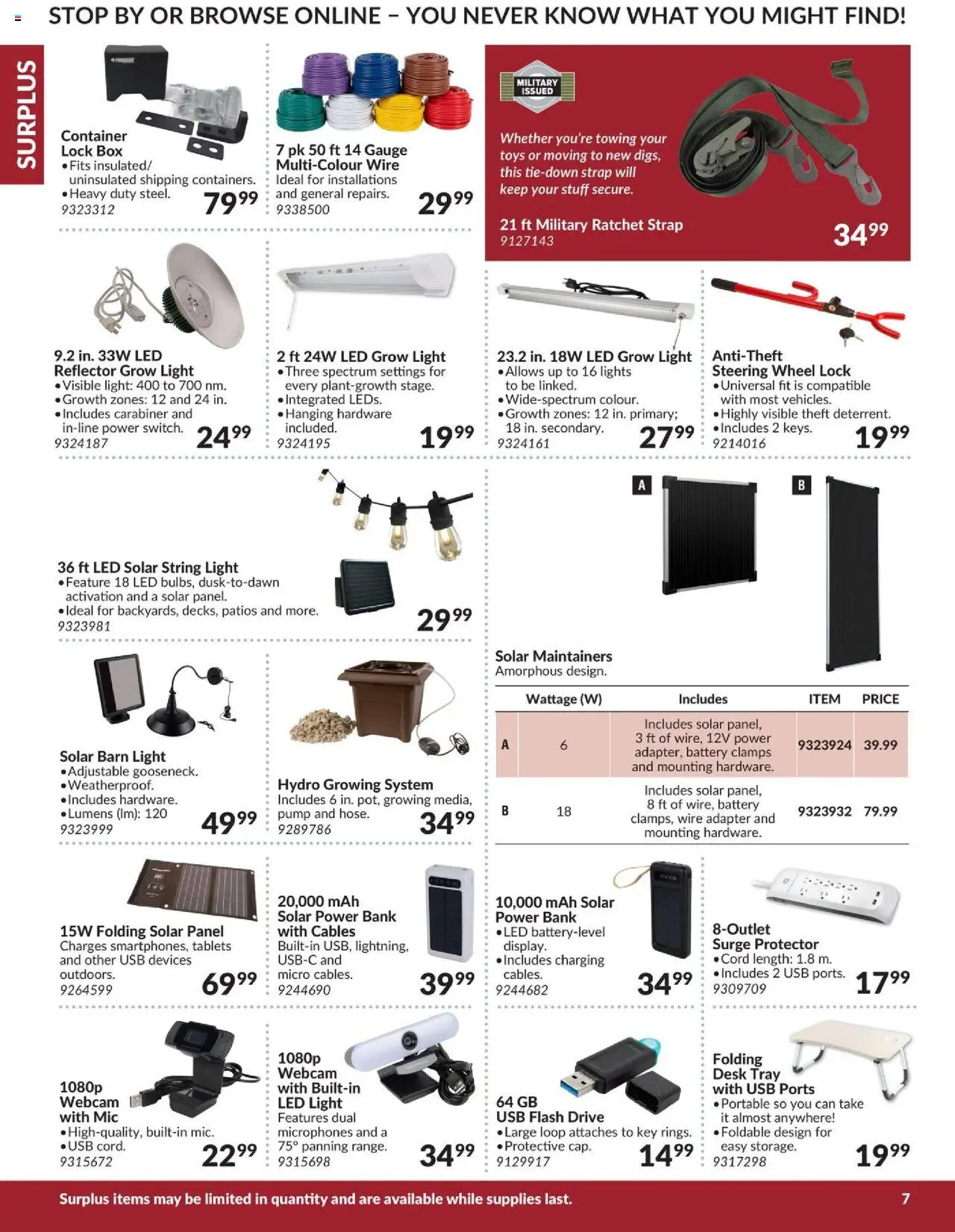 Princess Auto flyer valid from 16.04.2025 | Page: 10 | Products: Adapter, Box, Battery