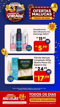 Semar Supermercado ofertas Malucas - Pré-Visualização do folheto da loja Semar Supermercado, válido de 10/10/2026