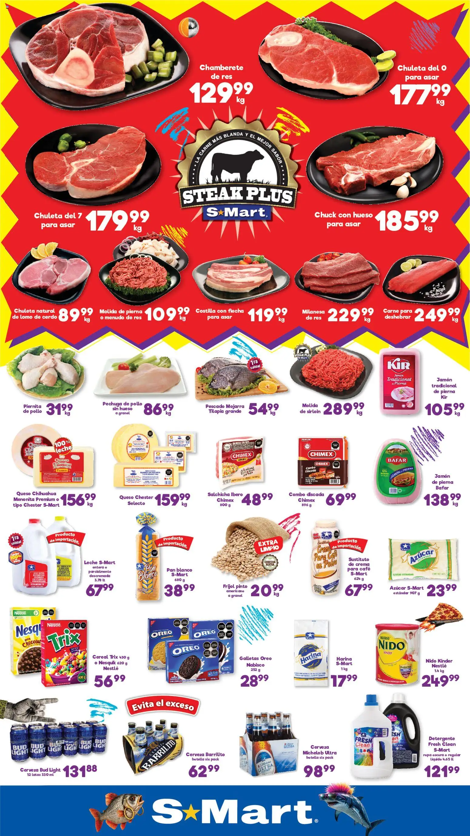 Nuevas ofertas de S-Mart válidas en toda la República Mexicana desde el 16/10/2026. ¡Encuentra las mejores ofertas en S-Mart folleto Juárez! | Página: 1