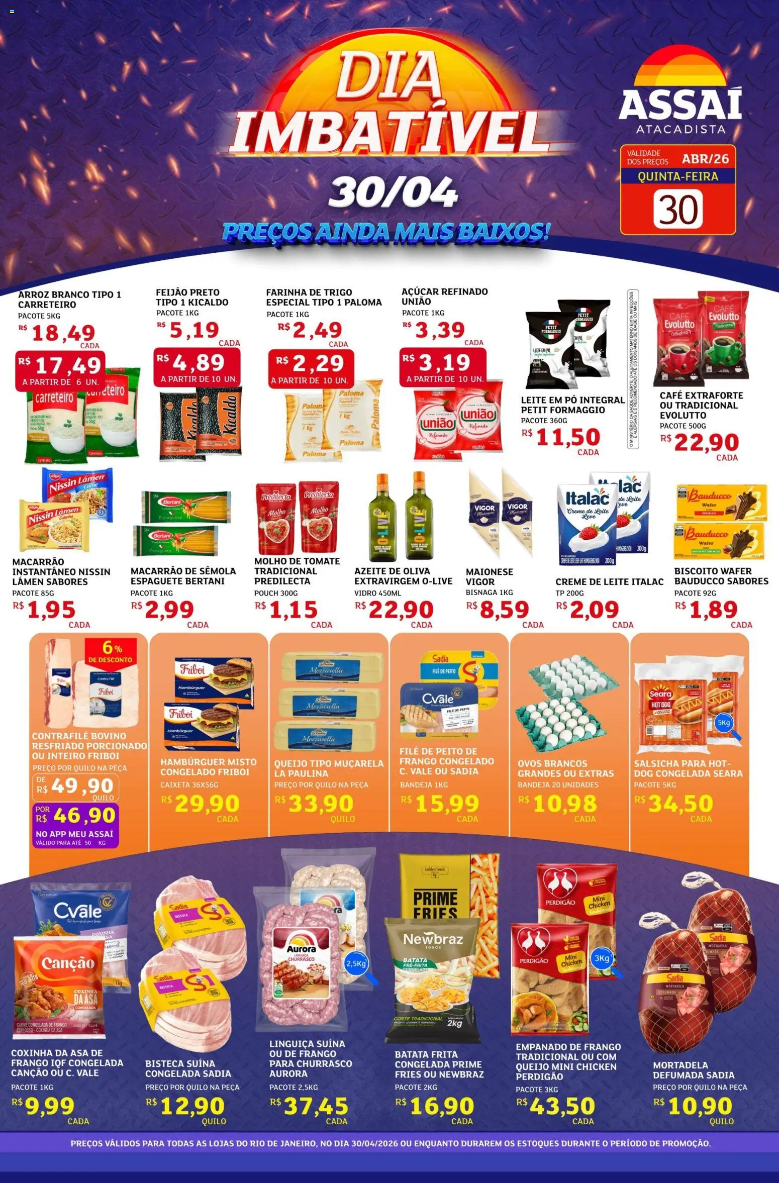 Assaí Atacadista Folheto - válido de 30.04.2026 | Página: 1