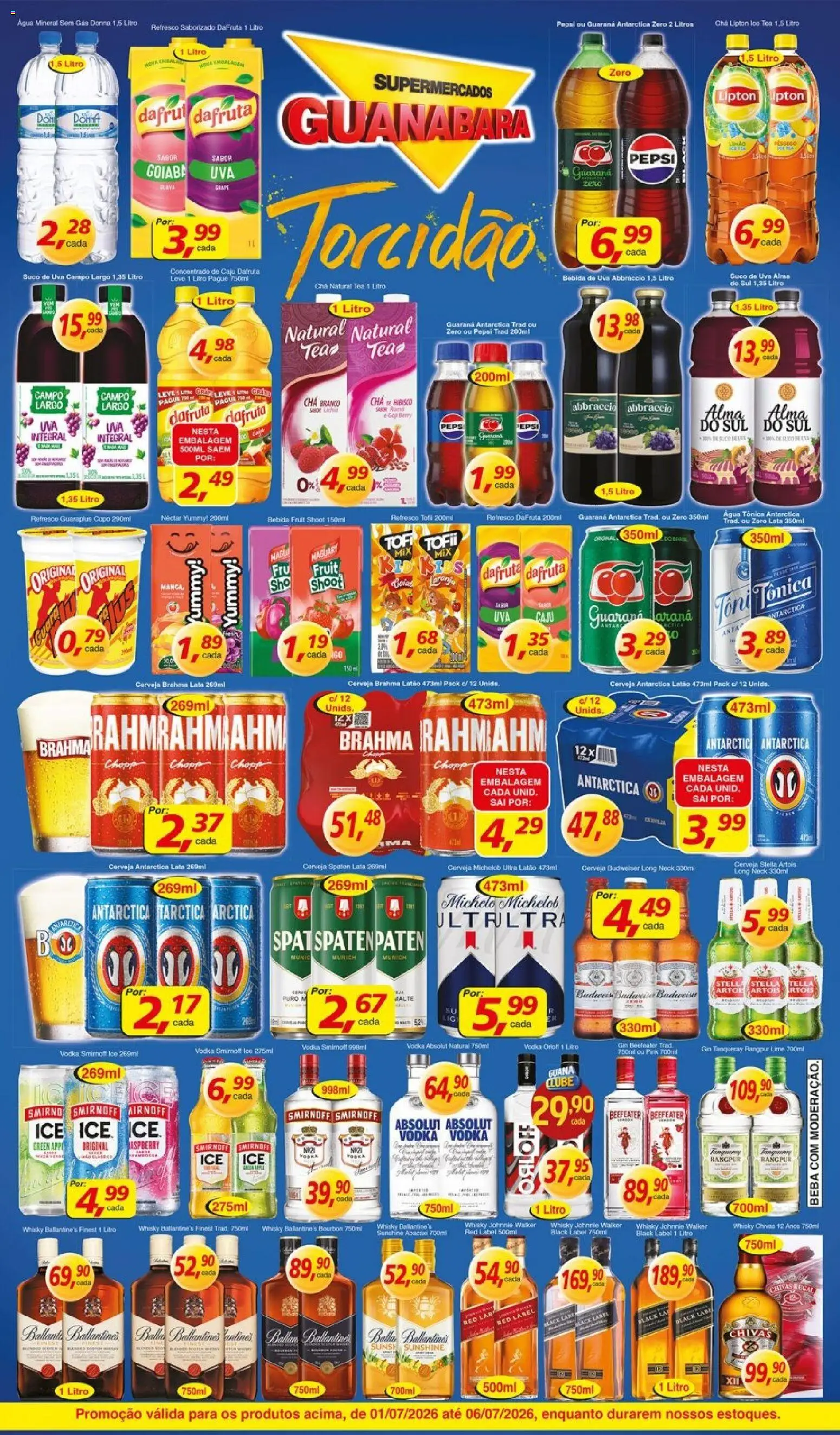 Supermercados Guanabara Folheto - válido de 01/07/2026 | Página: 12