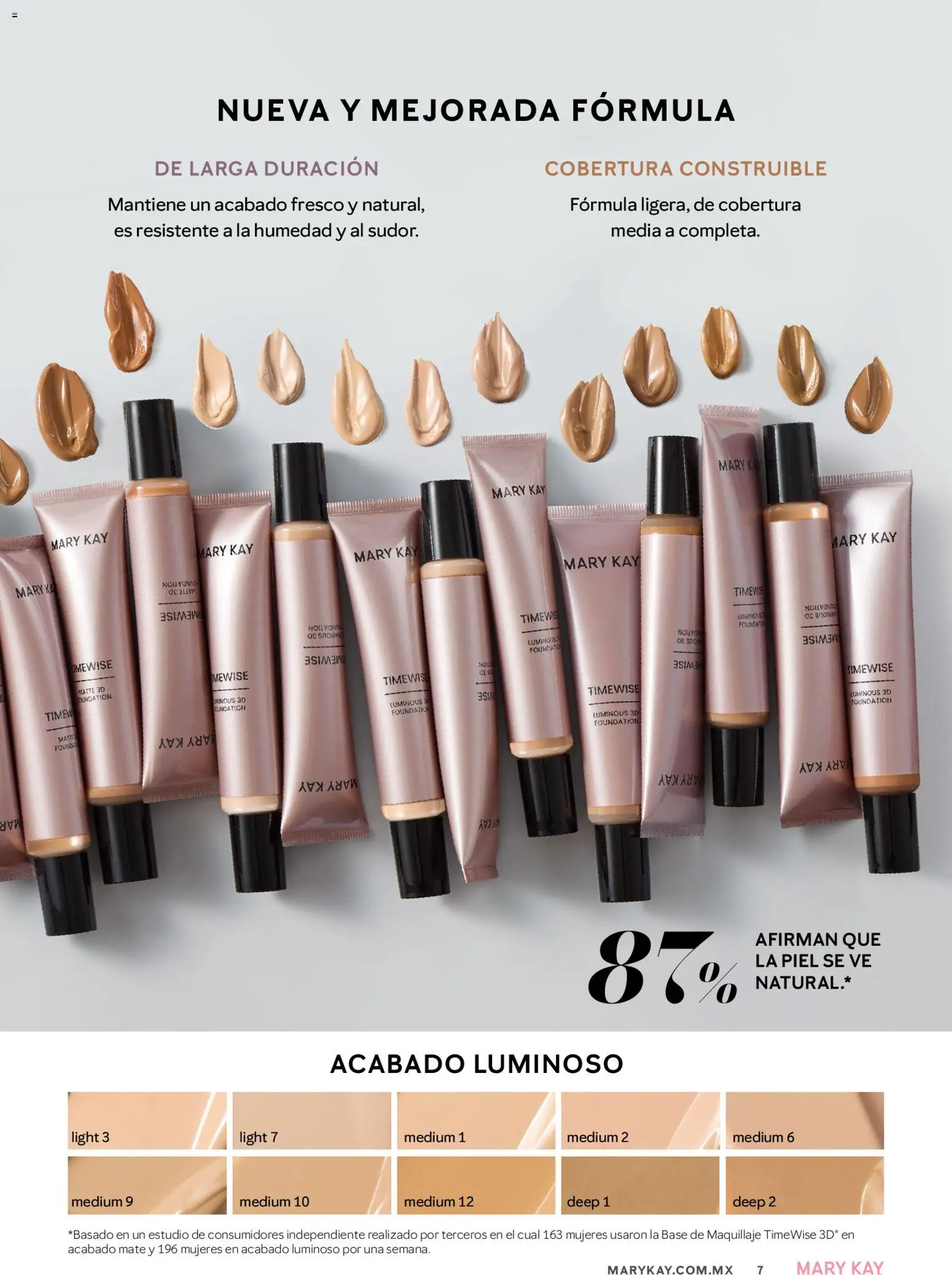 Nuevas ofertas de Mary Kay válidas en toda la República Mexicana desde el 01.05.2026. ¡Encuentra las mejores ofertas en Catálogo Mary Kay Mayo Junio 2026! | Página: 7