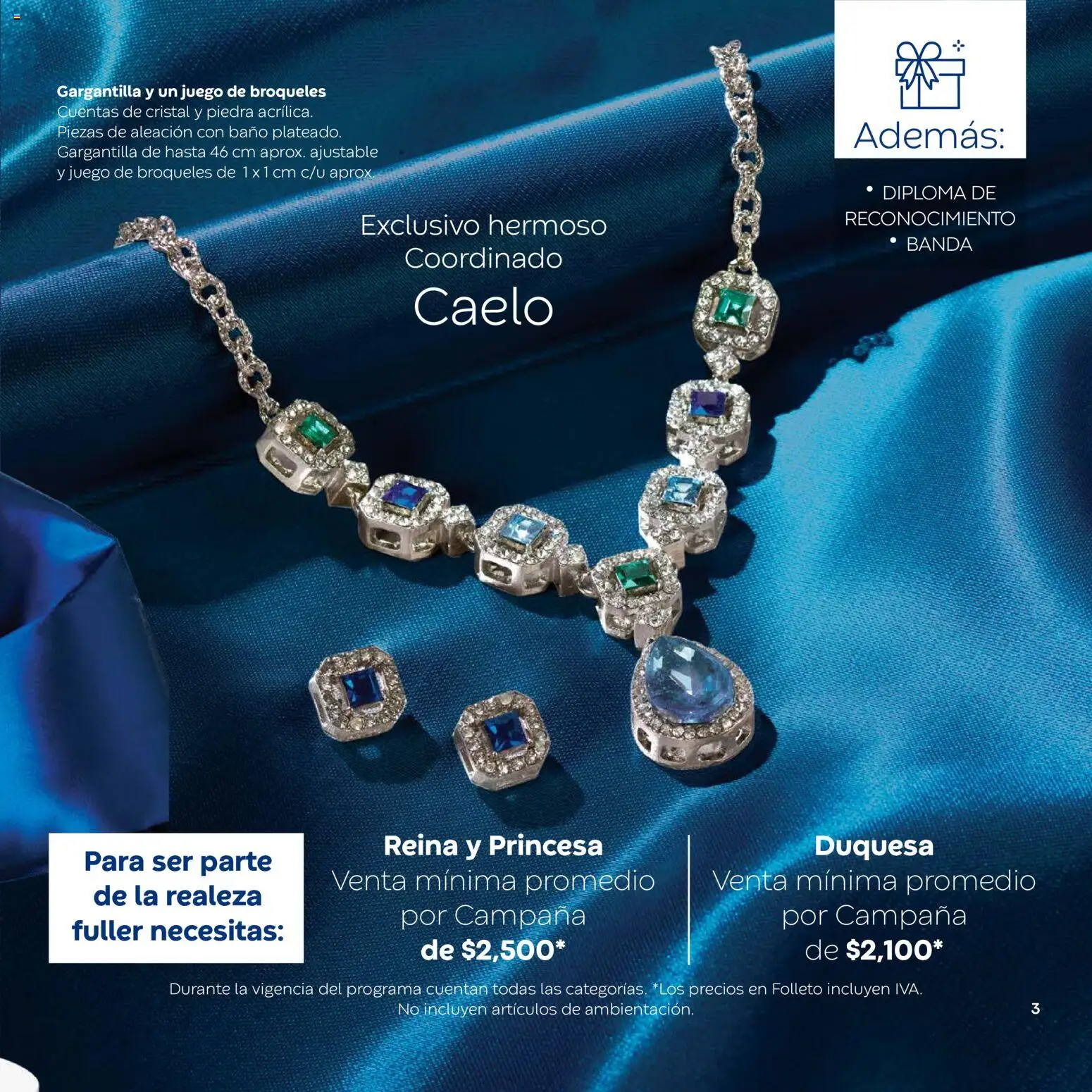 Nuevas ofertas de Fuller válidas en toda la República Mexicana desde el 18.05.2026. ¡Encuentra las mejores ofertas en Fuller catálogo Reina! | Página: 3 | Productos: Juego, Baño, Gargantilla, Campana