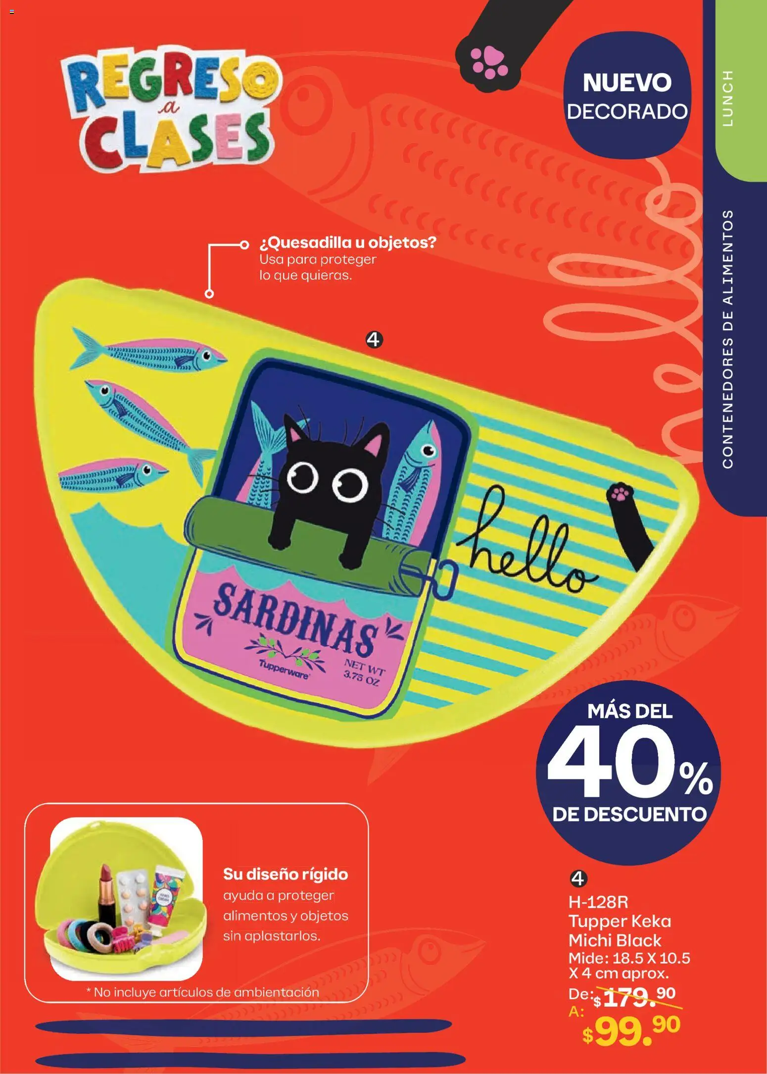 Nuevas ofertas de Tupperware válidas en toda la República Mexicana desde el 10/08/2026. ¡Encuentra las mejores ofertas en Tupperware catálogo! | Página: 65 | Productos: Sardinas, Alimentos, Tupper