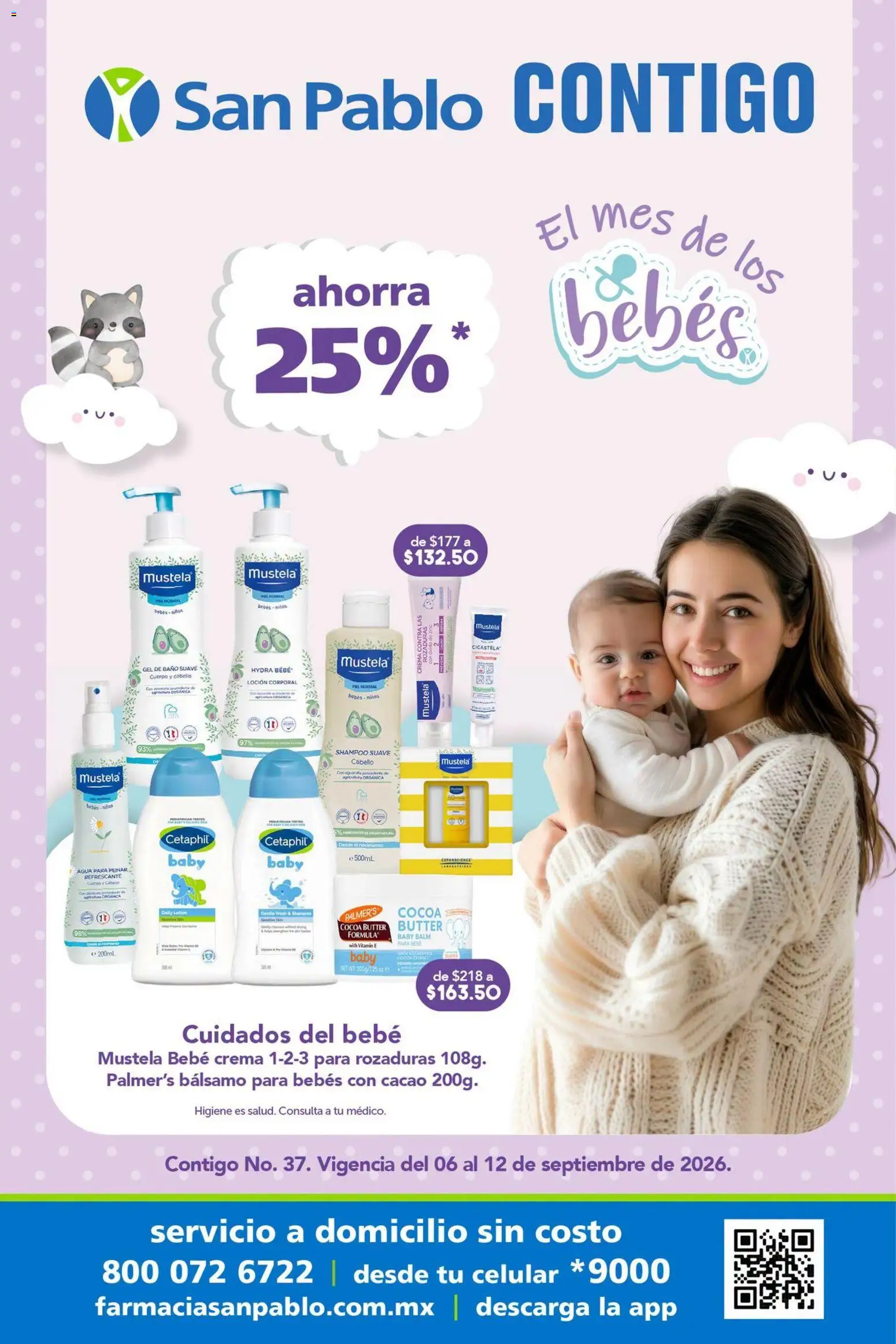 Nuevas ofertas de Farmacia San Pablo válidas en toda la República Mexicana desde el 06/09/2026. ¡Encuentra las mejores ofertas en Farmacia San Pablo catálogo! | Página: 1 | Productos: Agua, Loción, Loción corporal, Baño