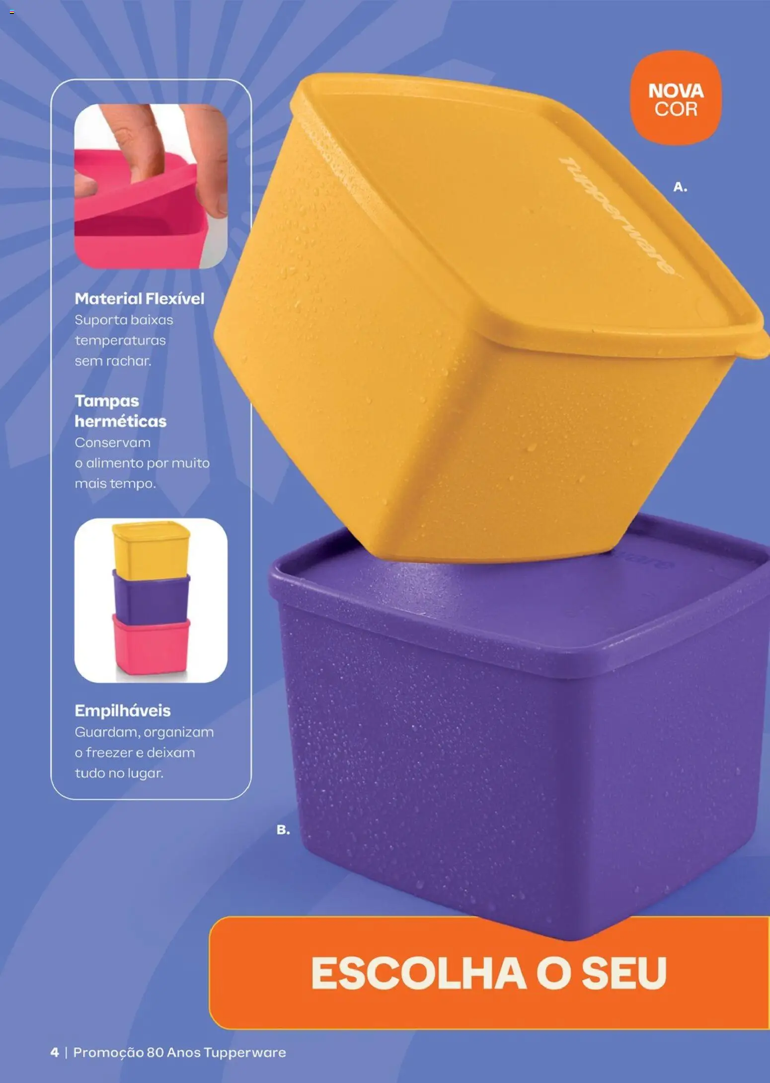 Tupperware Folheto - válido de 01.07.2026 | Página: 4 | Produtos: Freezer