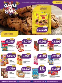 Vista previa Vital - Ofertas válido desde el 29/09/2026 | Página: 23 | Productos: Galletitas, Magdalena