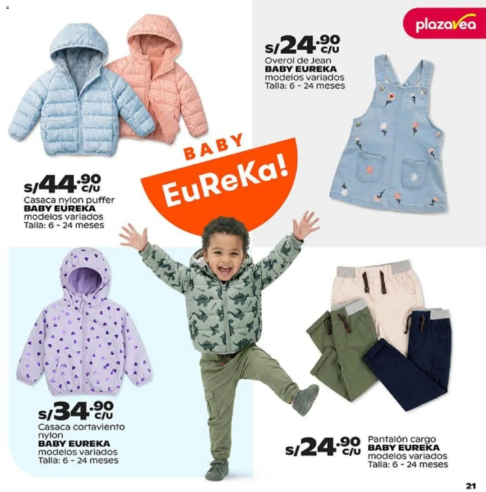 Catálogo Plaza Vea válido desde 15.06.2026 | Página: 21 | Productos: Overol