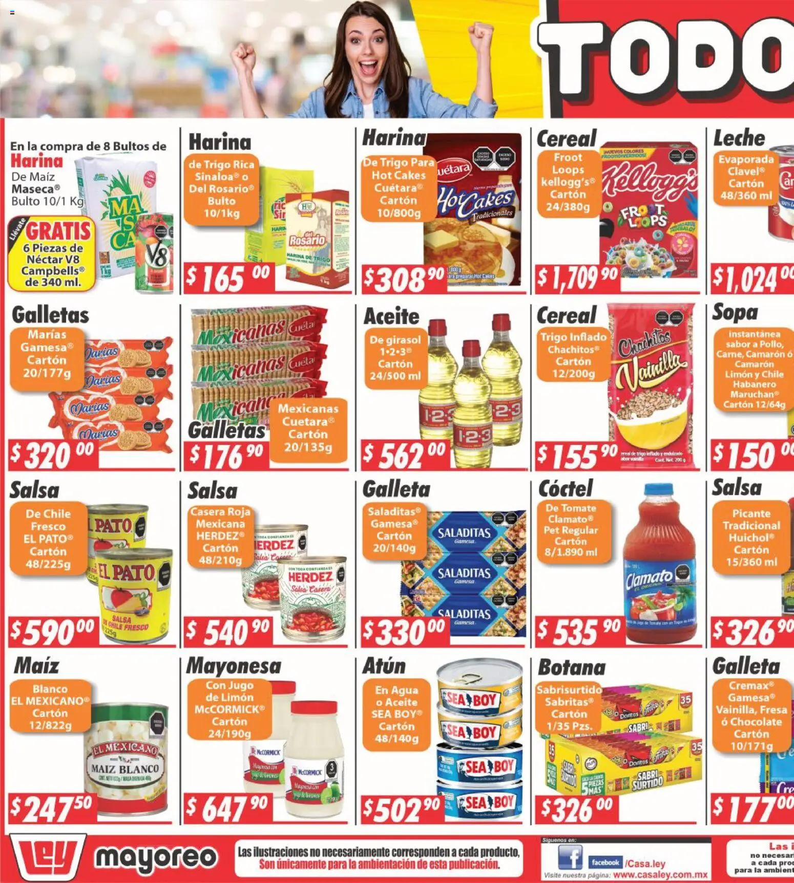 Nuevas ofertas de Casa Ley válidas en toda la República Mexicana desde el 22/06/2026. ¡Encuentra las mejores ofertas en Casa Ley folleto Sinaloa! | Página: 5