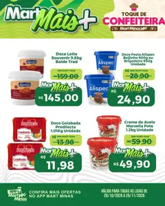 Mart Minas ofertas Confeiteira - Pré-Visualização do folheto da loja Mart Minas, válido de 20/10/2026