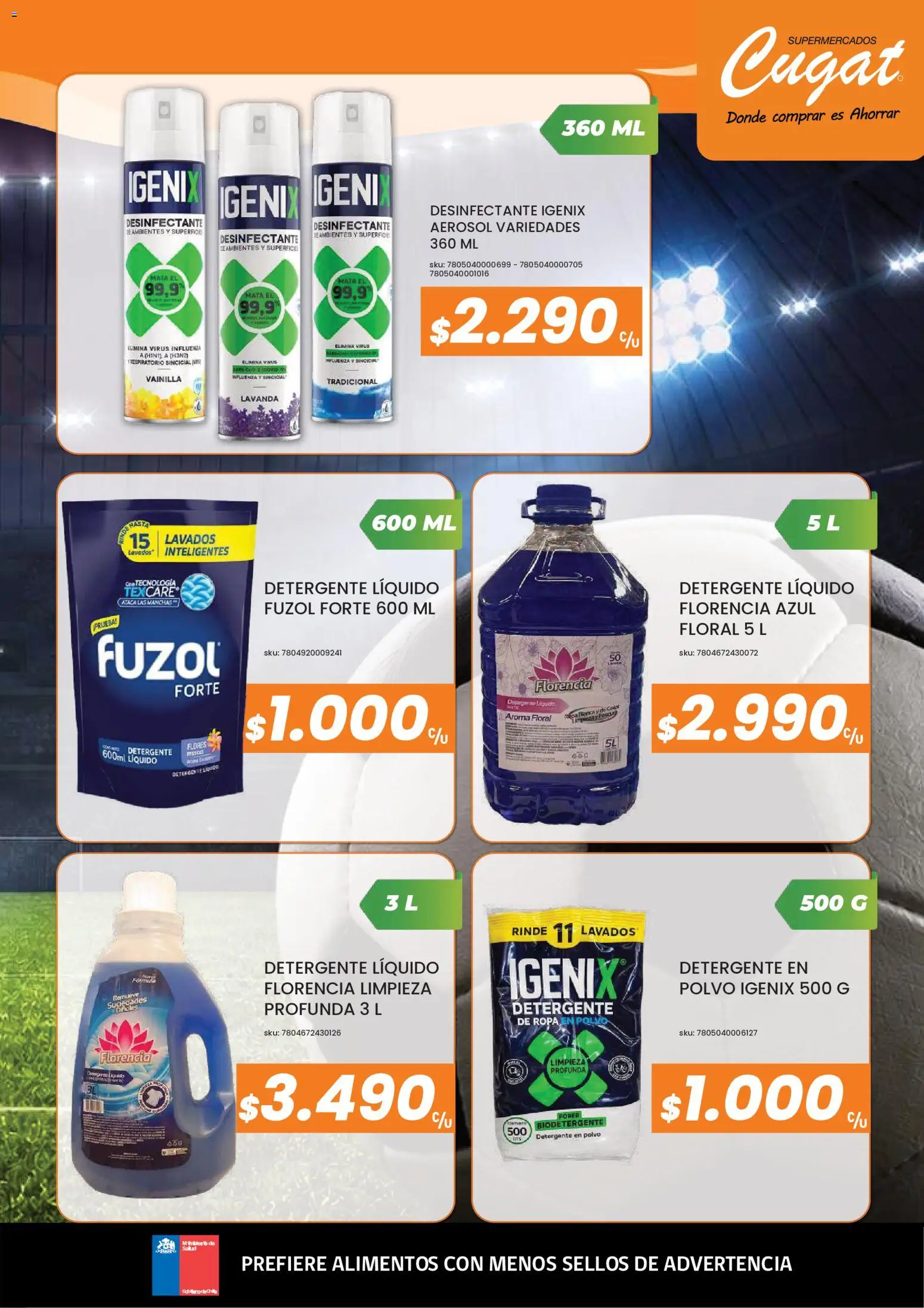 Cugat Ofertas │ válido desde el 15.06.2026 | Página: 55 | Productos: Desinfectante, Polvo, Detergente, Ropa
