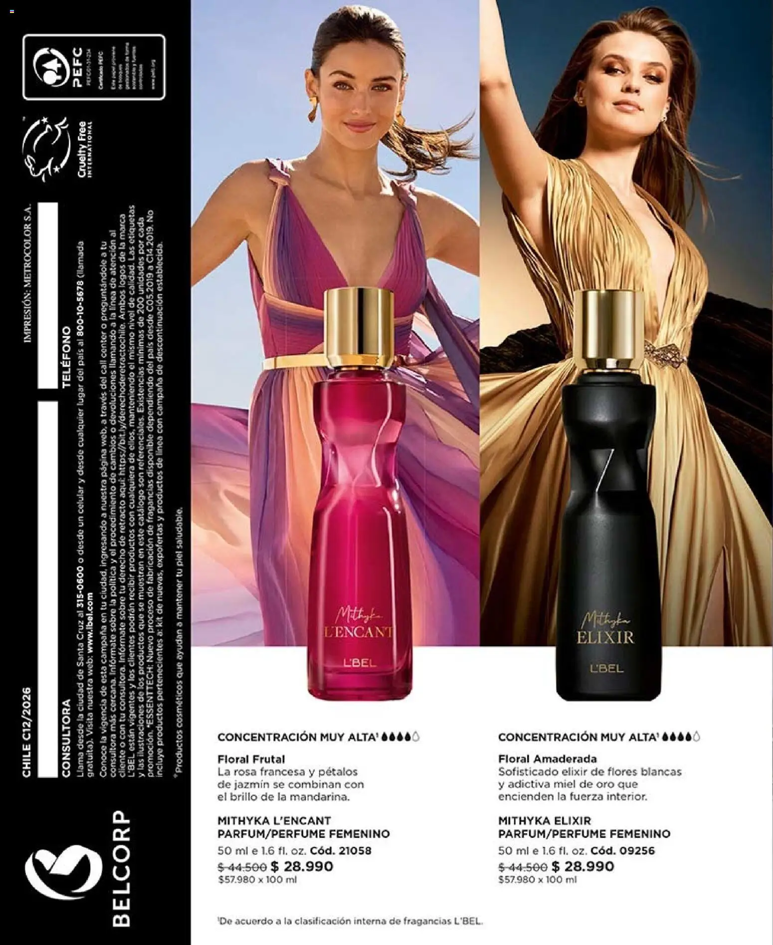 Catálogo L'Bel Campaña 12 │ válido desde el 07.07.2026 | Página: 94 | Productos: Brillo, Sobre, Campana, Teléfono