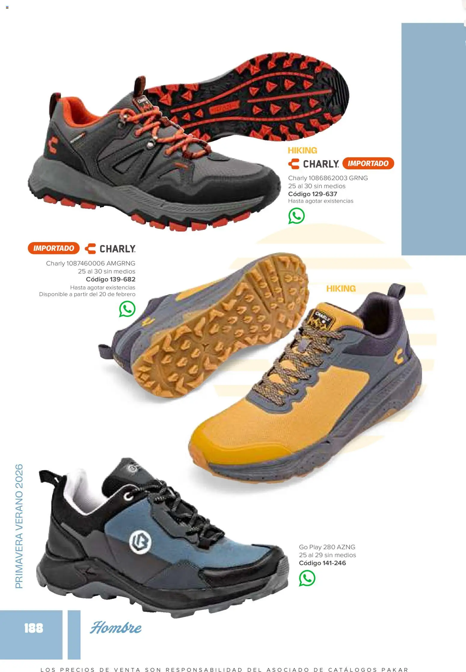 Shoes Collection PAKAR catálogo 2026 PDF (Julio) — page 187