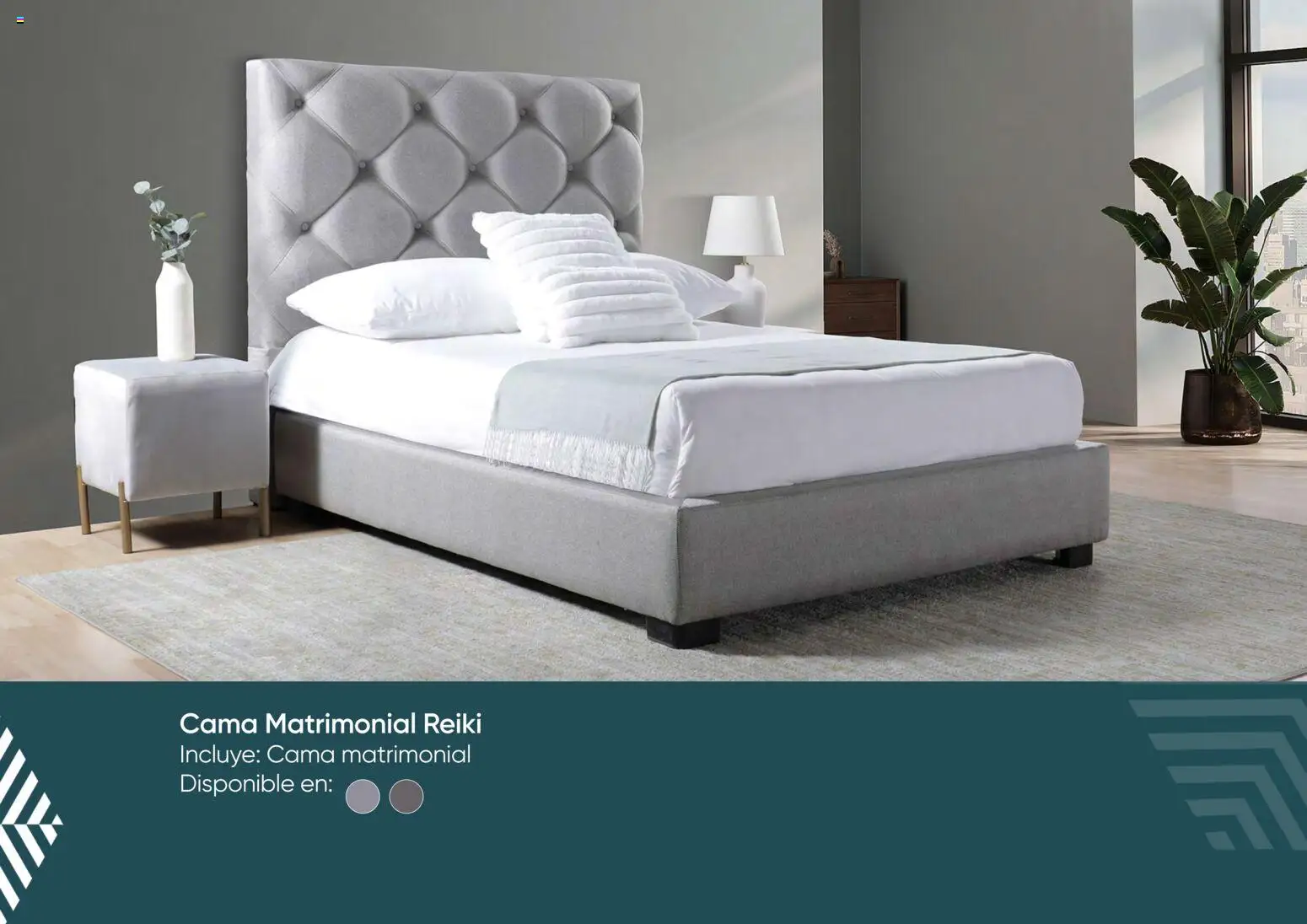 Nuevas ofertas de Muebles Dico válidas en toda la República Mexicana desde el 05.01.2026. ¡Encuentra las mejores ofertas en Muebles Dico catálogo Roma Condesa! | Página: 34 | Productos: Cama