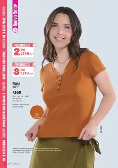 Vista previa de Ilusión catálogo Otoño, nuevo folleto de la tienda, válido en México a partir del 01/07/2026 | Página: 236 | Productos: Blusa