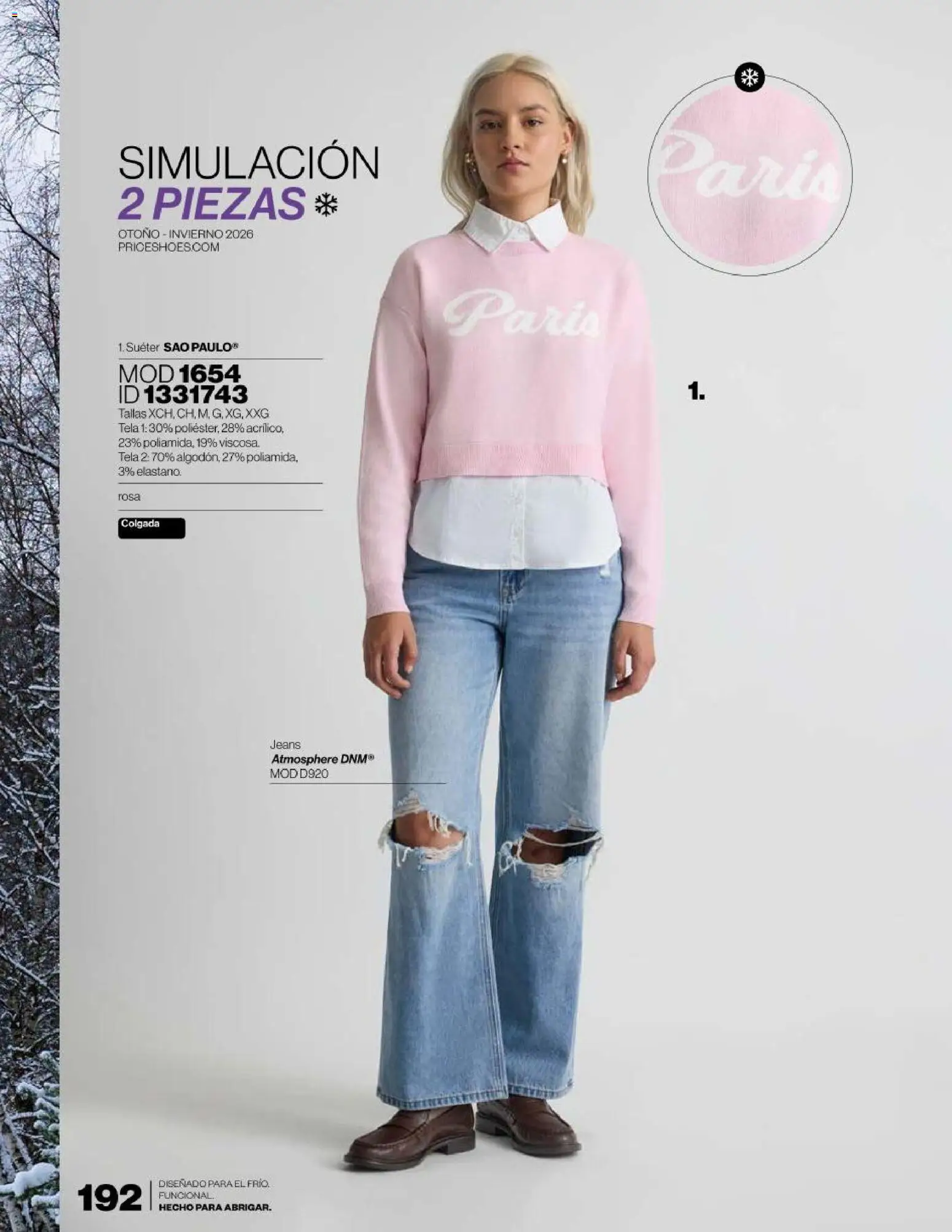 Nuevas ofertas de Price Shoes válidas en toda la República Mexicana desde el 16/09/2026. ¡Encuentra las mejores ofertas en Price Shoes catálogo Abrigador! | Página: 192 | Productos: Suéter