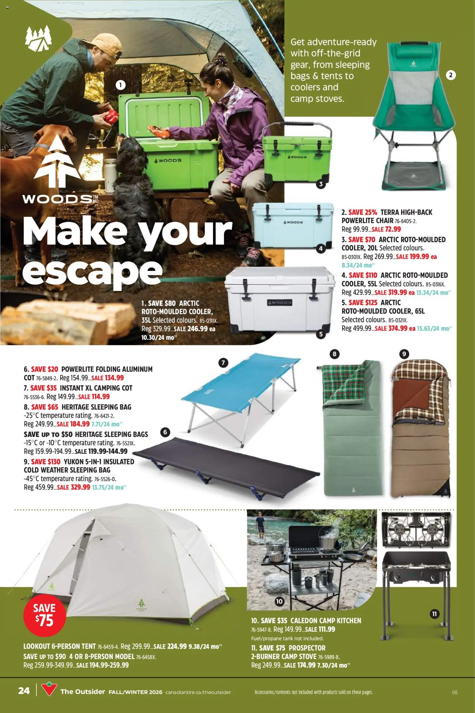 Canadian Tire flyer valid from Aug 27, 2026 | Page: 24