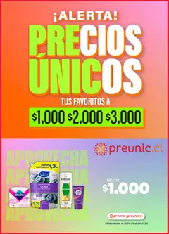 Preunic Ofertas válido desde el 22.06.2026