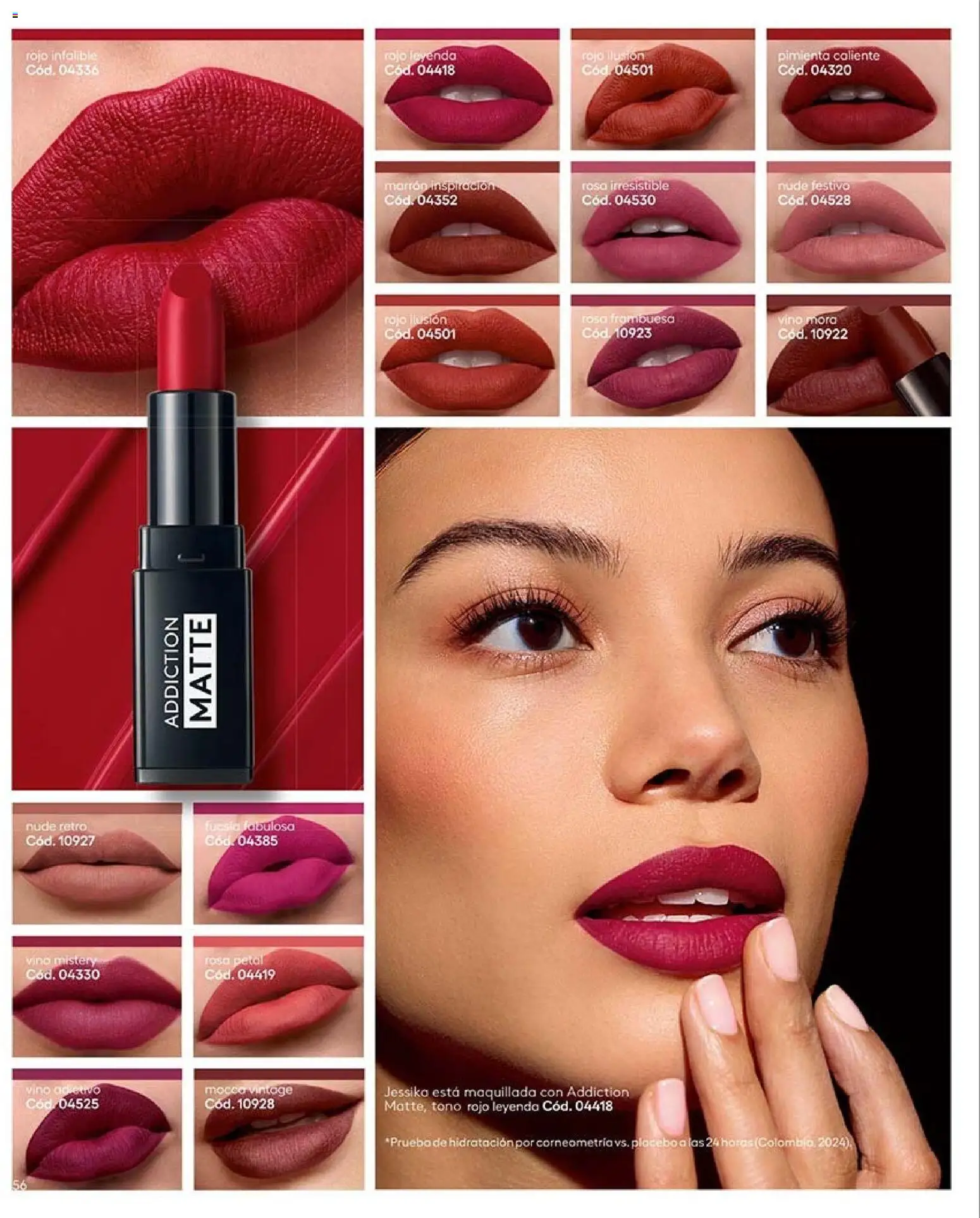 Ésika revista - valida desde el 30/10/2026 | Página: 56 | Productos: Pimienta, Mora, Vino