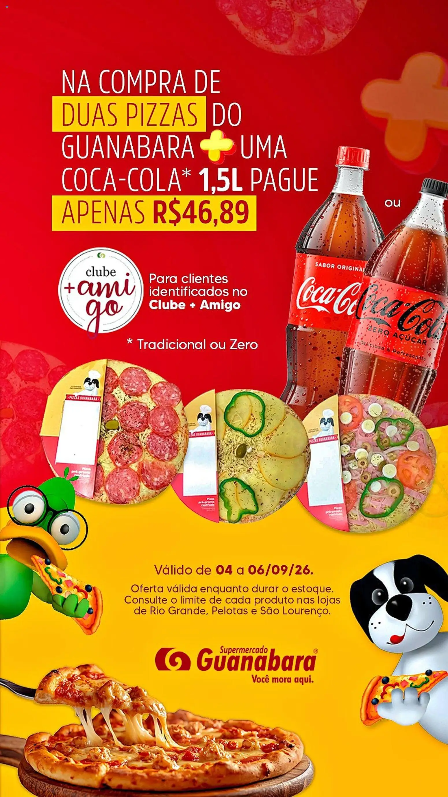 Supermercado Guanabara Folheto - válido de 04/09/2026 | Página: 1 | Produtos: Açúcar