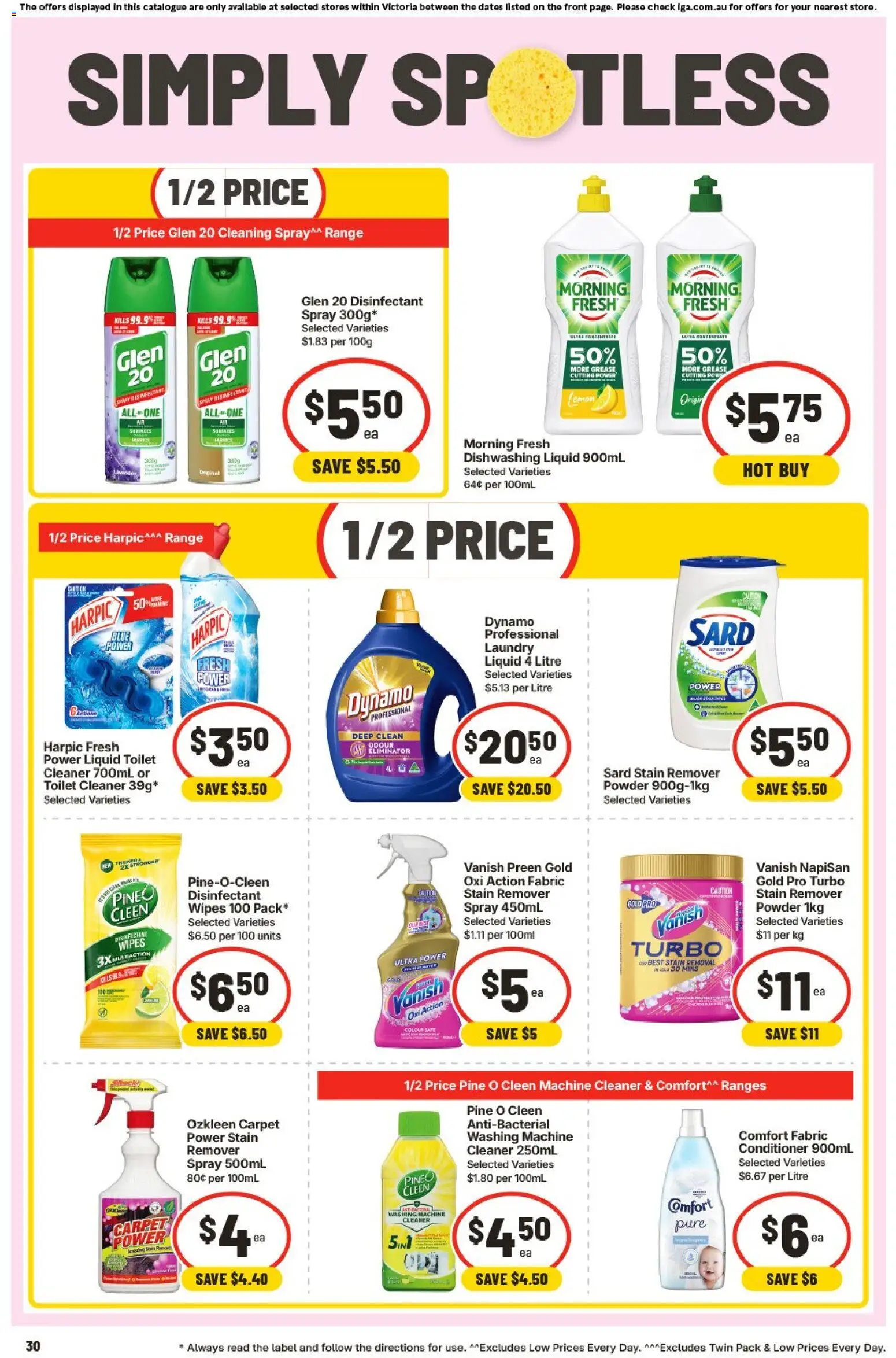 IGA catalogue - valid from 26/08/2026 | Page: 27 | Products: Carpet, Powder, Laundry, Washing machine