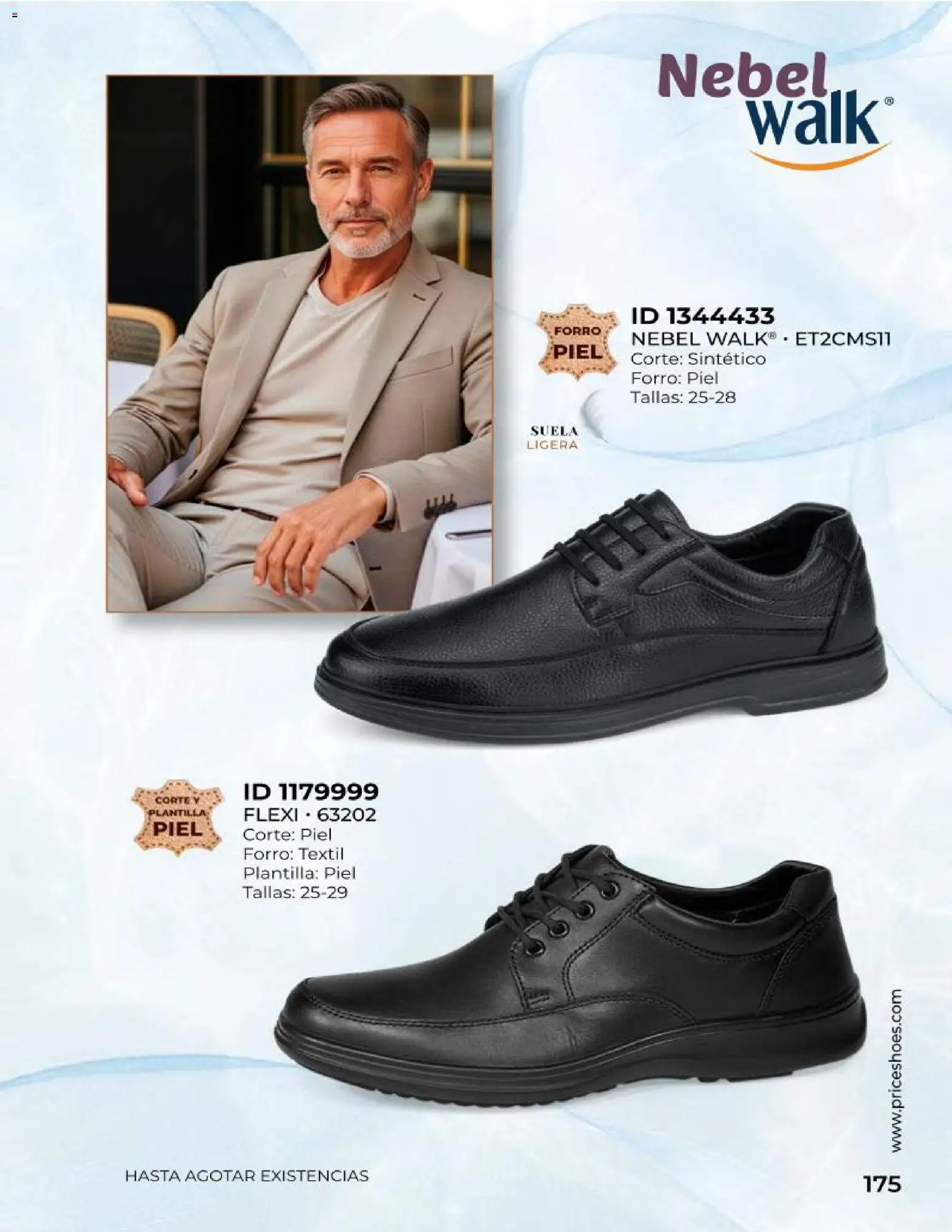 Nuevas ofertas de Price Shoes válidas en toda la República Mexicana desde el 24/08/2026. ¡Encuentra las mejores ofertas en Price Shoes catálogo Confort! | Página: 173