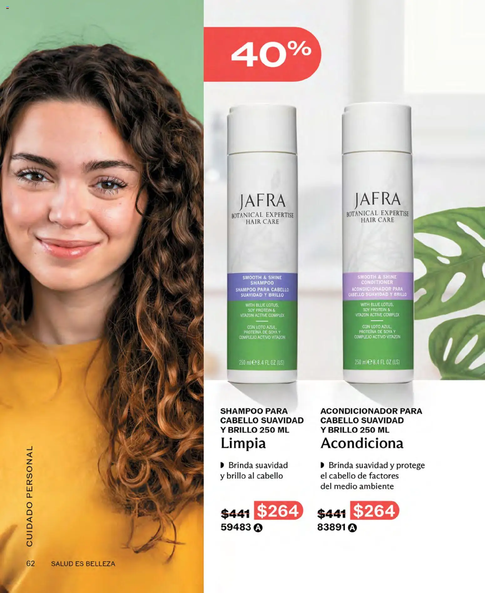 Nuevas ofertas de JAFRA válidas en toda la República Mexicana desde el 01/08/2026. ¡Encuentra las mejores ofertas en JAFRA catálogo! | Página: 62