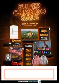 Vista previa Changomas - Ofertas  Super Chango Sale válido desde el 05.05.2026