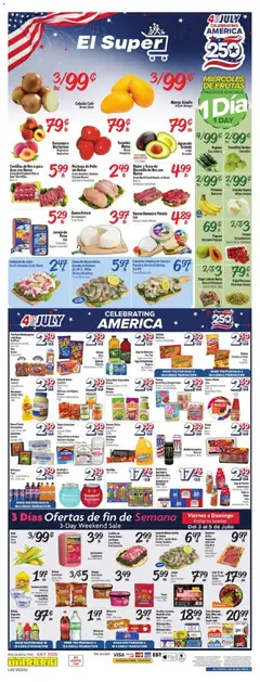 Preview of El Super weekly ads valid from 07/01/2026