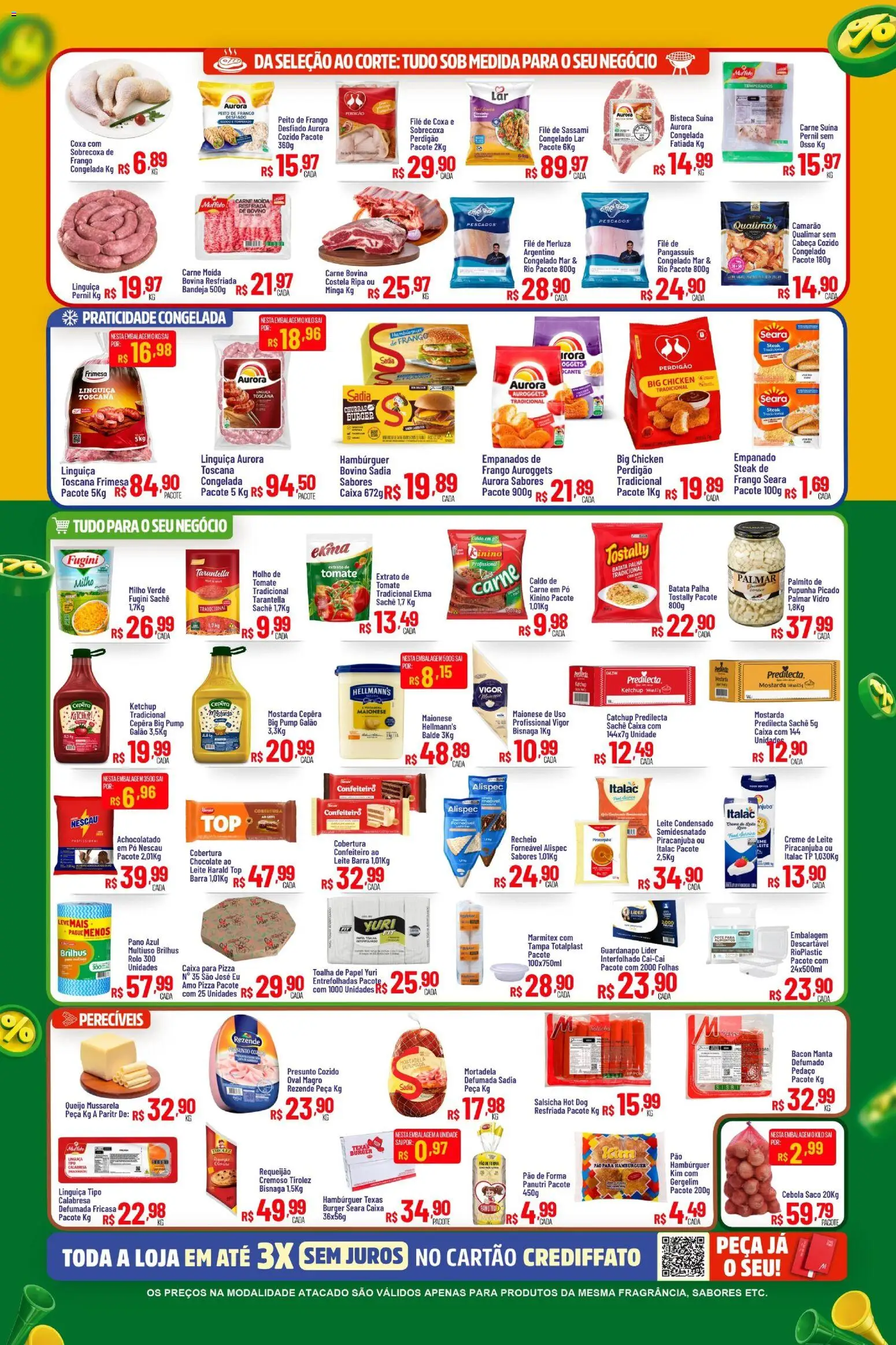 Max Atacadista Folheto - válido de 11.06.2026 | Página: 6 | Produtos: Achocolatado, Pão, Presunto, Creme