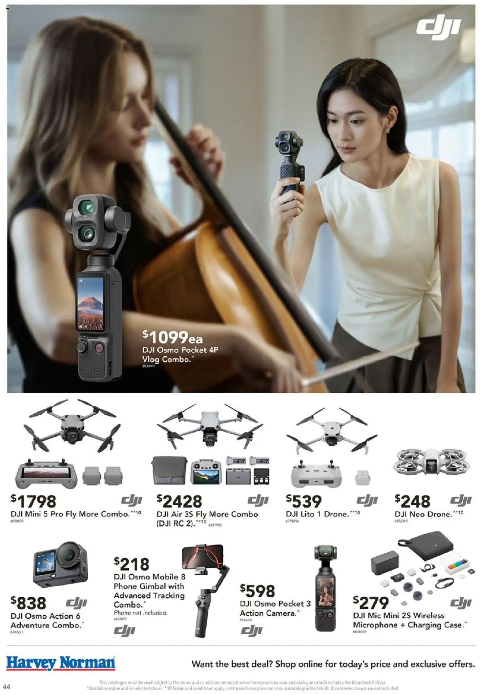 Harvey Norman catalogue - valid from 16/09/2026 | Page: 44 | Products: Accessories, Camera, Microphone, Mobile