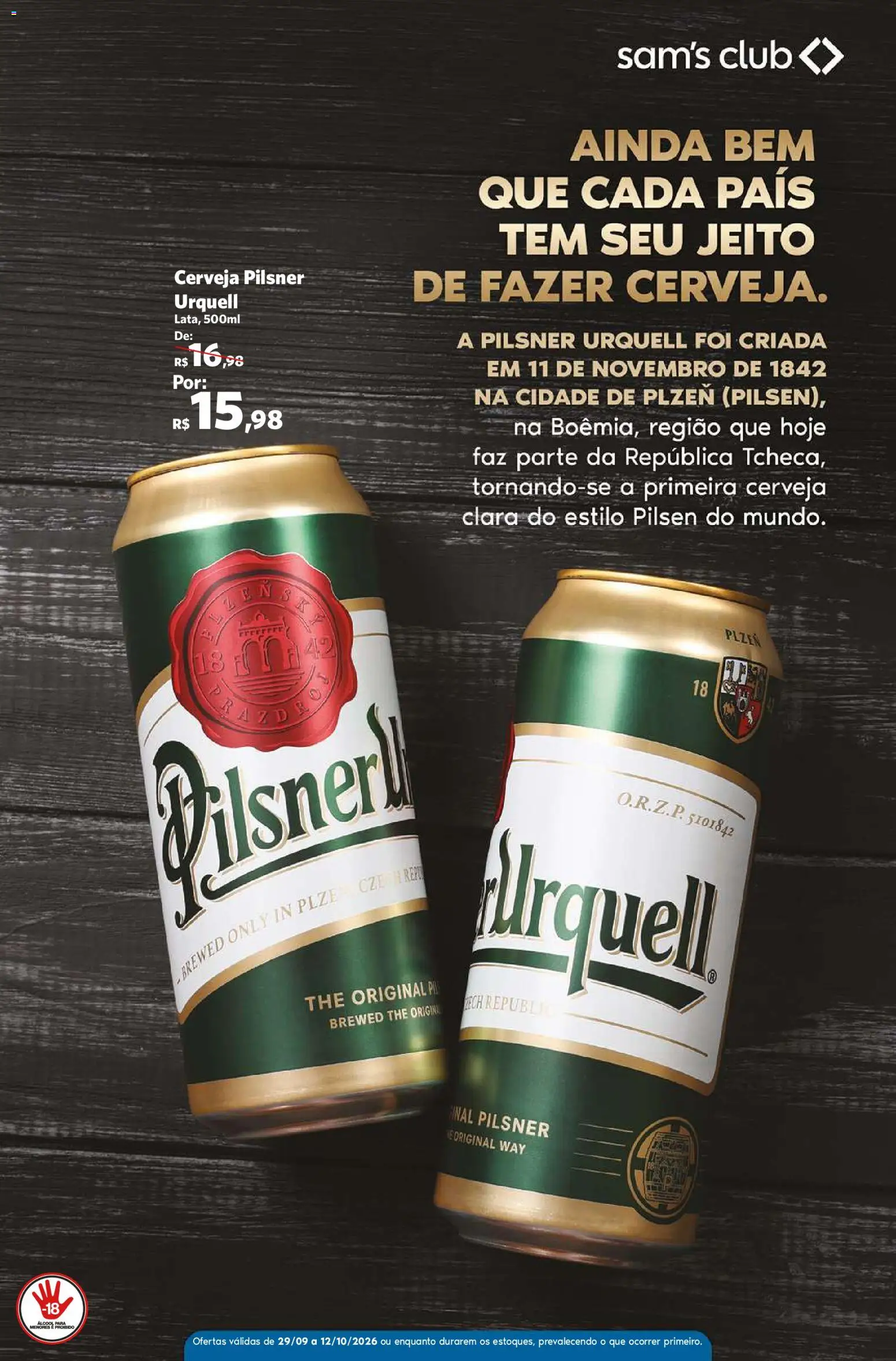Sam's Club Folheto - válido de 29/09/2026 | Página: 5 | Produtos: Cerveja
