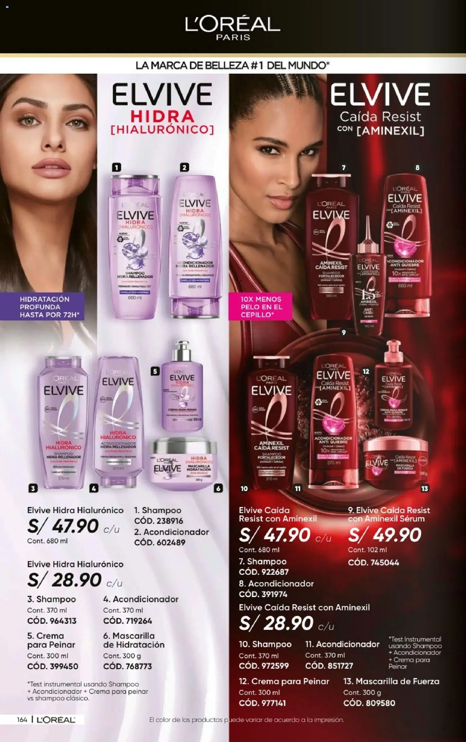 Catálogo Azzorti válido desde 20/09/2026 | Página: 166 | Productos: Shampoo, Acondicionador, Crema