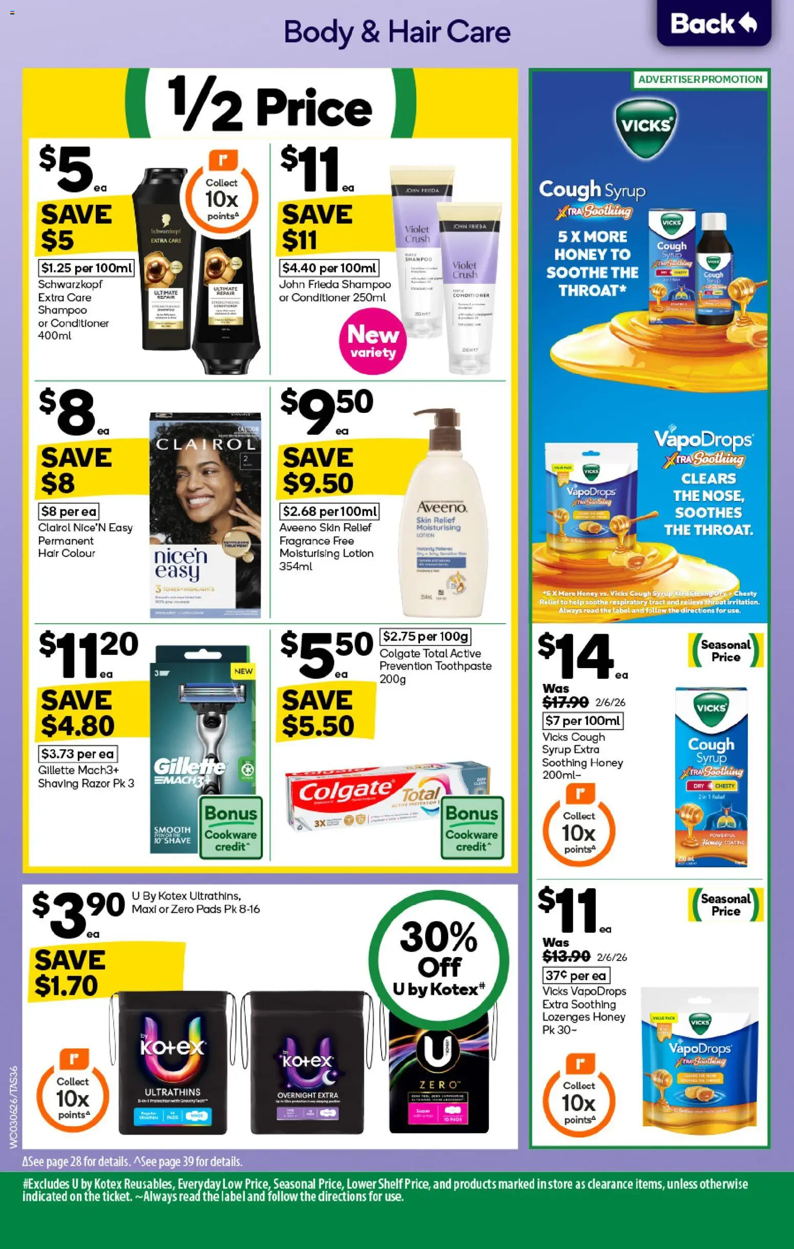 Woolworths catalogue - valid from 03.06.2026 | Page: 36 | Products: Honey, Cookware, Toothpaste, Razor