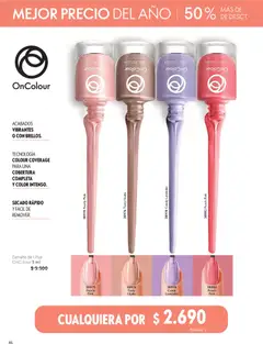 Oriflame Ofertas  válido desde el 18.04.2026 | Página: 46 | Productos: Esmalte de uñas