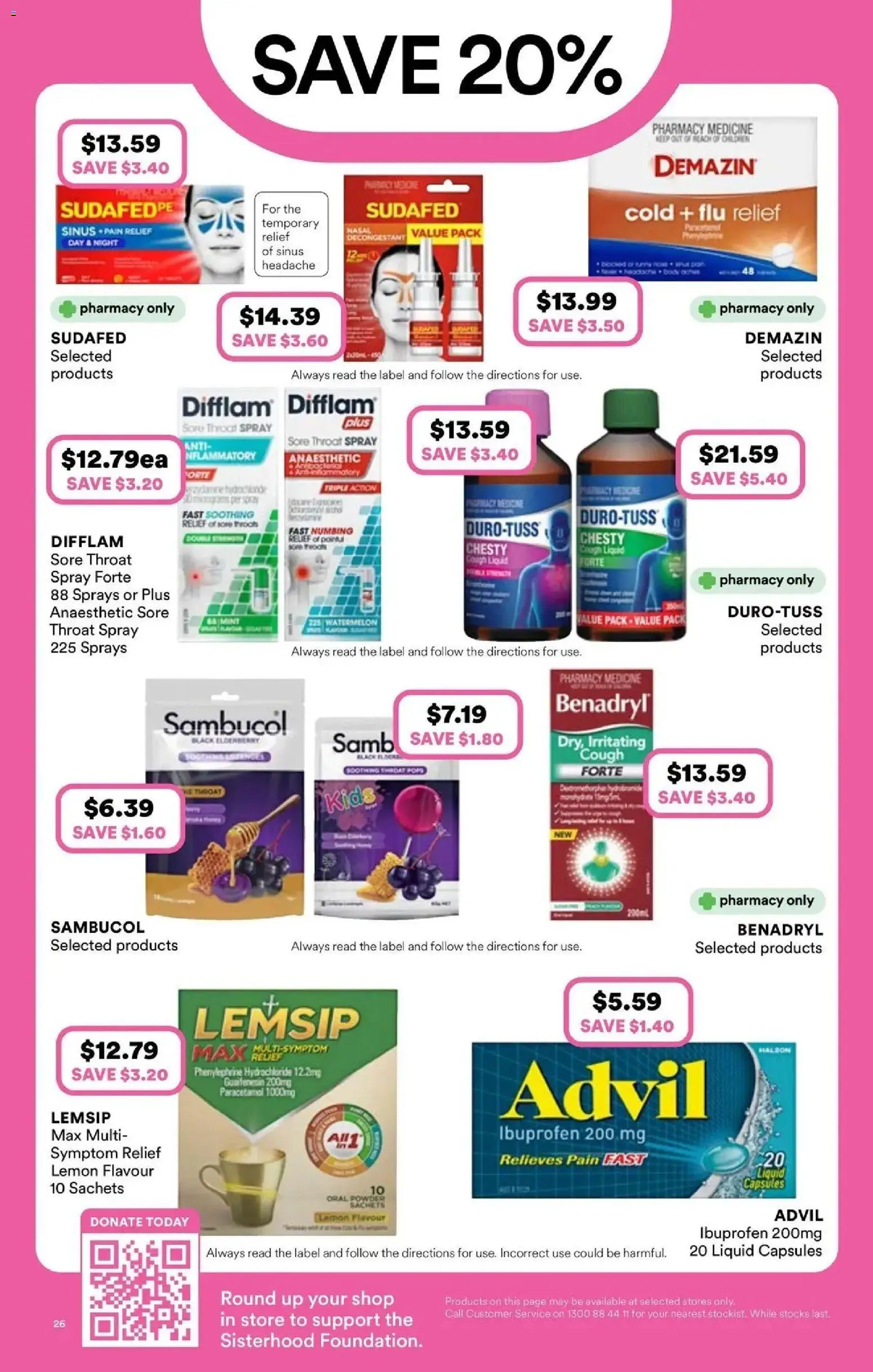 Priceline Pharmacy catalogue - valid from 03.06.2026 | Page: 26 | Products: Lemon, Watermelon, Sinus