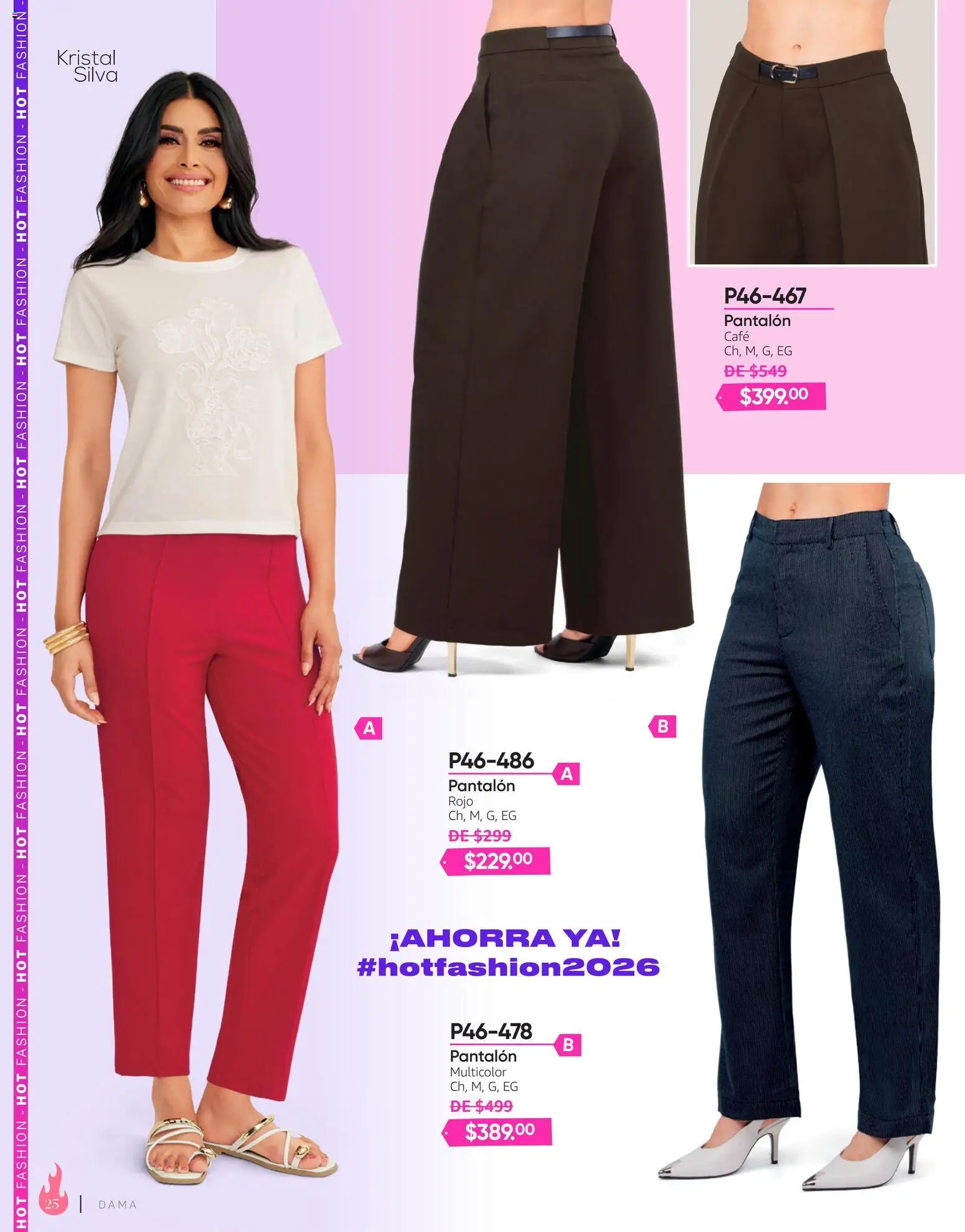 Nuevas ofertas de Cklass válidas en toda la República Mexicana desde el 03/08/2026. ¡Encuentra las mejores ofertas en Cklass catálogo Hot Fashion Ropa! | Página: 26 | Productos: Café