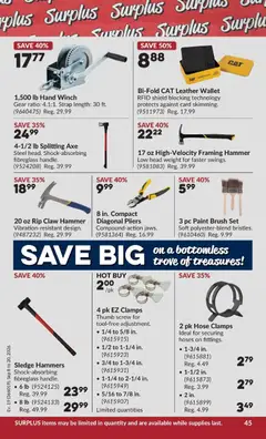 Preview of Princess Auto flyer - 2 Week Sale! from shop Princess Auto valid from Sep 8, 2026 | Page: 48
