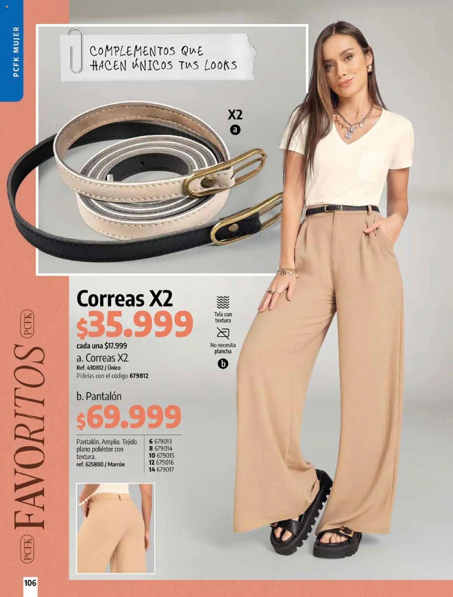 Pacifika revista - valida desde el 18/10/2026 | Página: 106 | Productos: Plancha