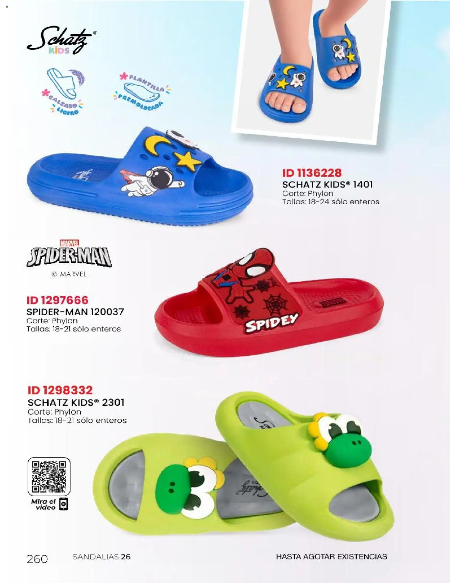 Nuevas ofertas de Price Shoes válidas en toda la República Mexicana desde el 23/06/2026. ¡Encuentra las mejores ofertas en Price Shoes catálogo Sandalias 2026! | Página: 260 | Productos: Sandalias, Video