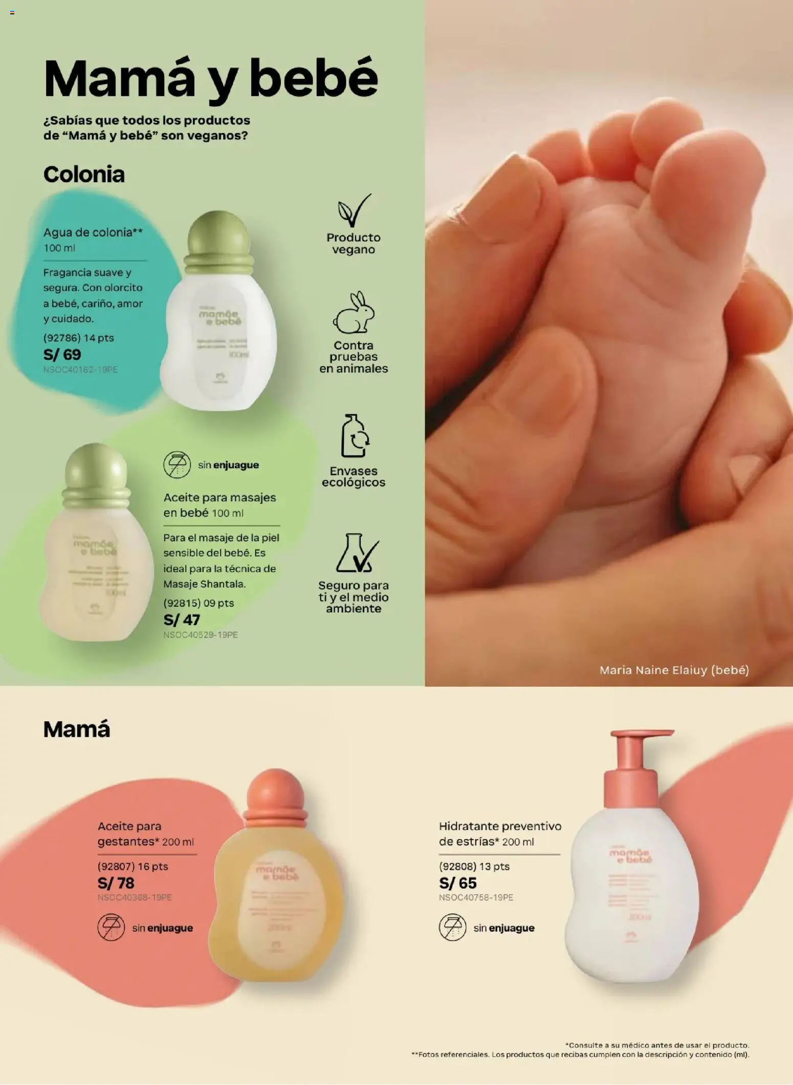 Catálogo Natura válido desde 10.03.2026 | Página: 159 | Productos: Aceite, Fragancia