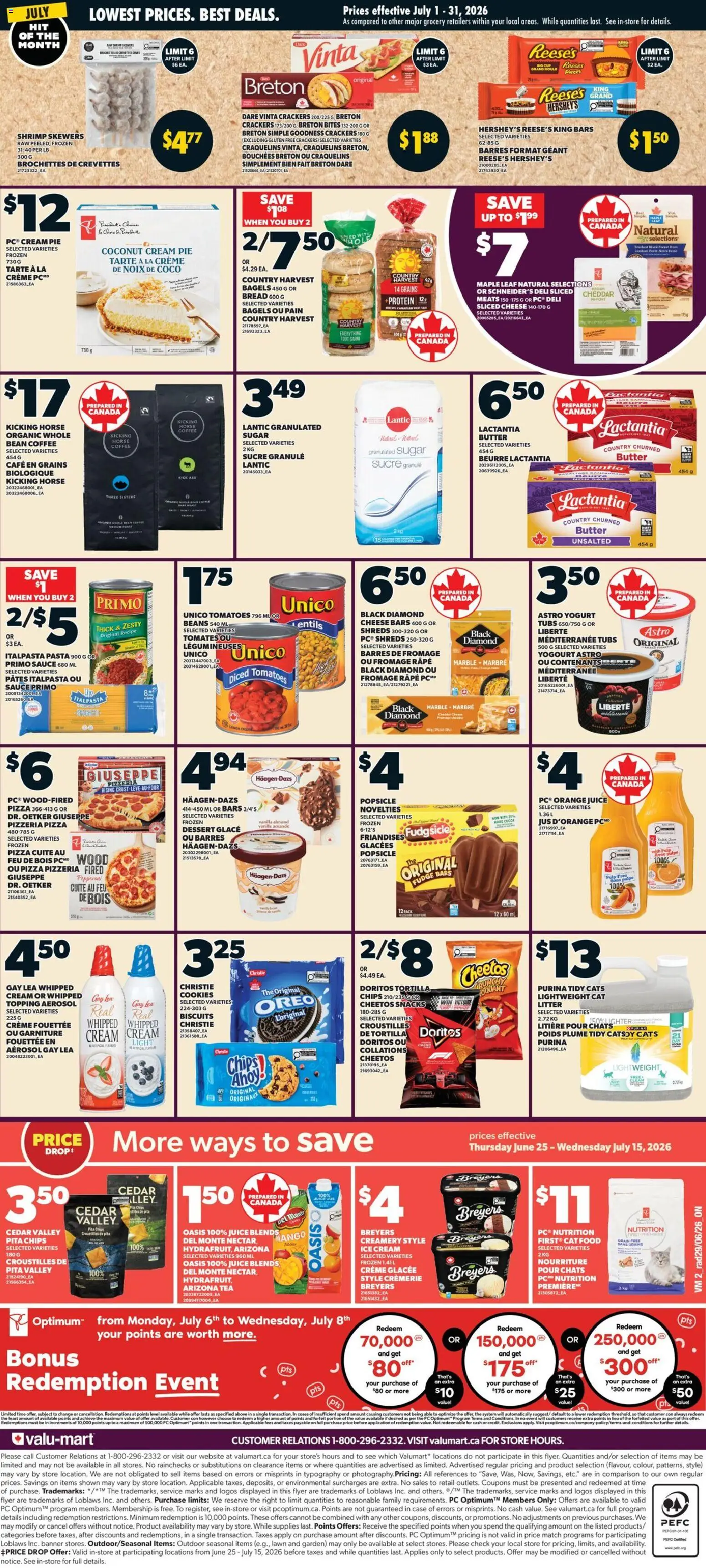 Valu Mart flyer valid from Jul 2, 2026 | Page: 3