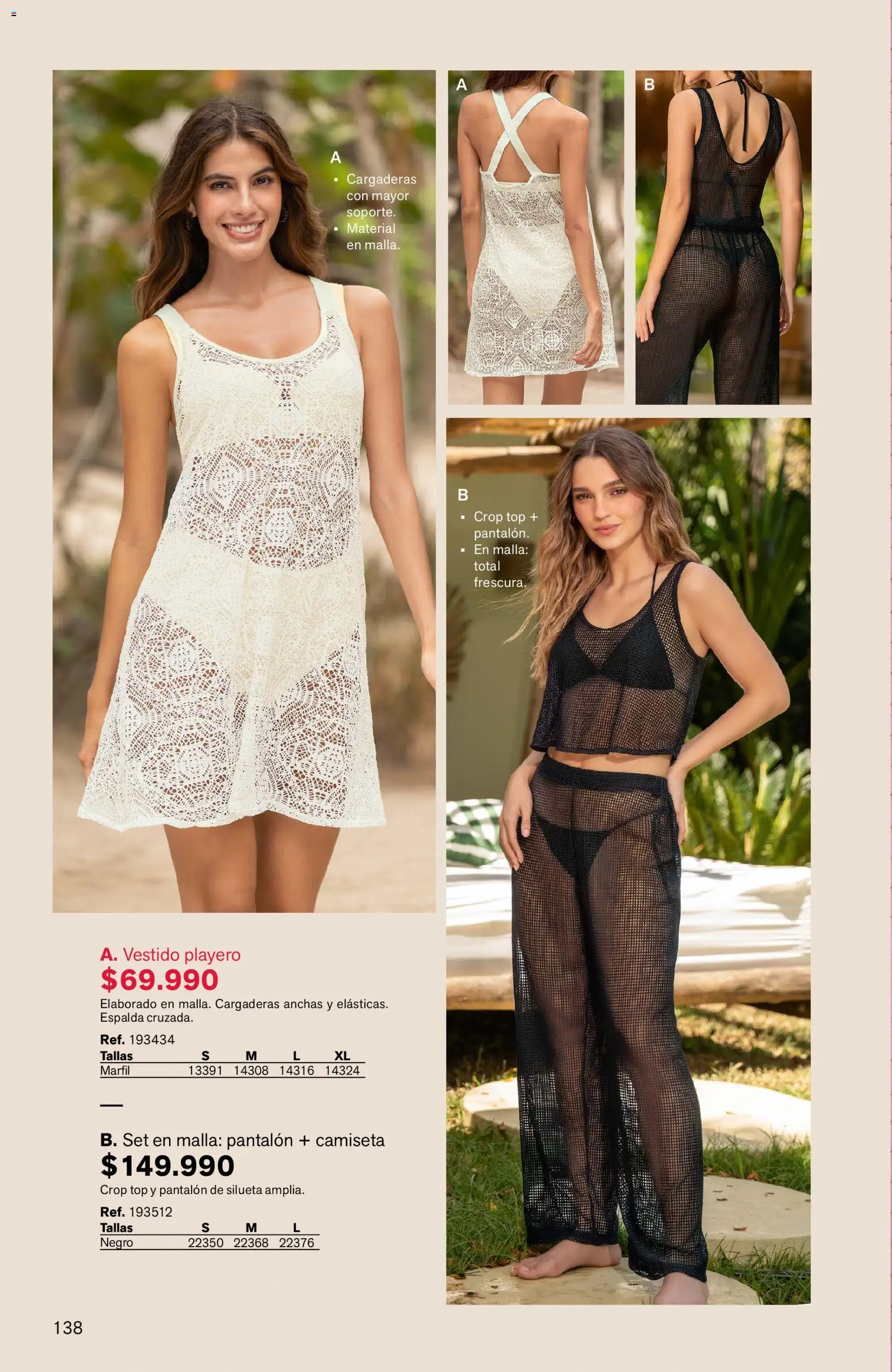 Leonisa revista - valida desde el 04.06.2026 | Página: 138 | Productos: Camiseta, Top, Vestido