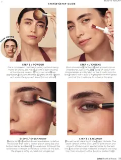 Preview of Coles Autumn 2026 - valid from 07.04.2026 | Page: 33 | Products: Powder, Blush, Highlighter, Brush