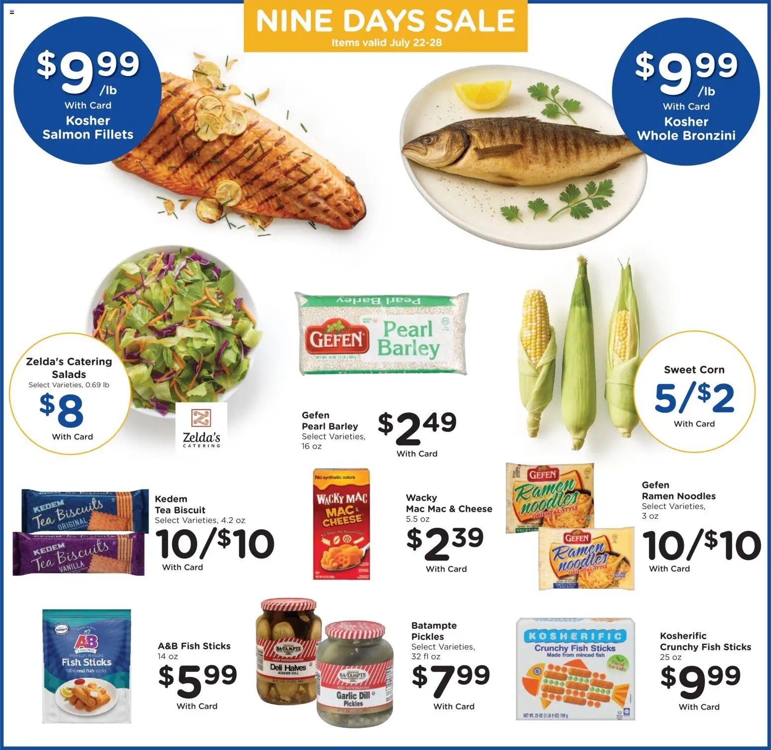 Mariano's Weekly Ad - valid from 07/22/2026 | Page: 14 | Products: Cheese, Tea, Garlic, Dill